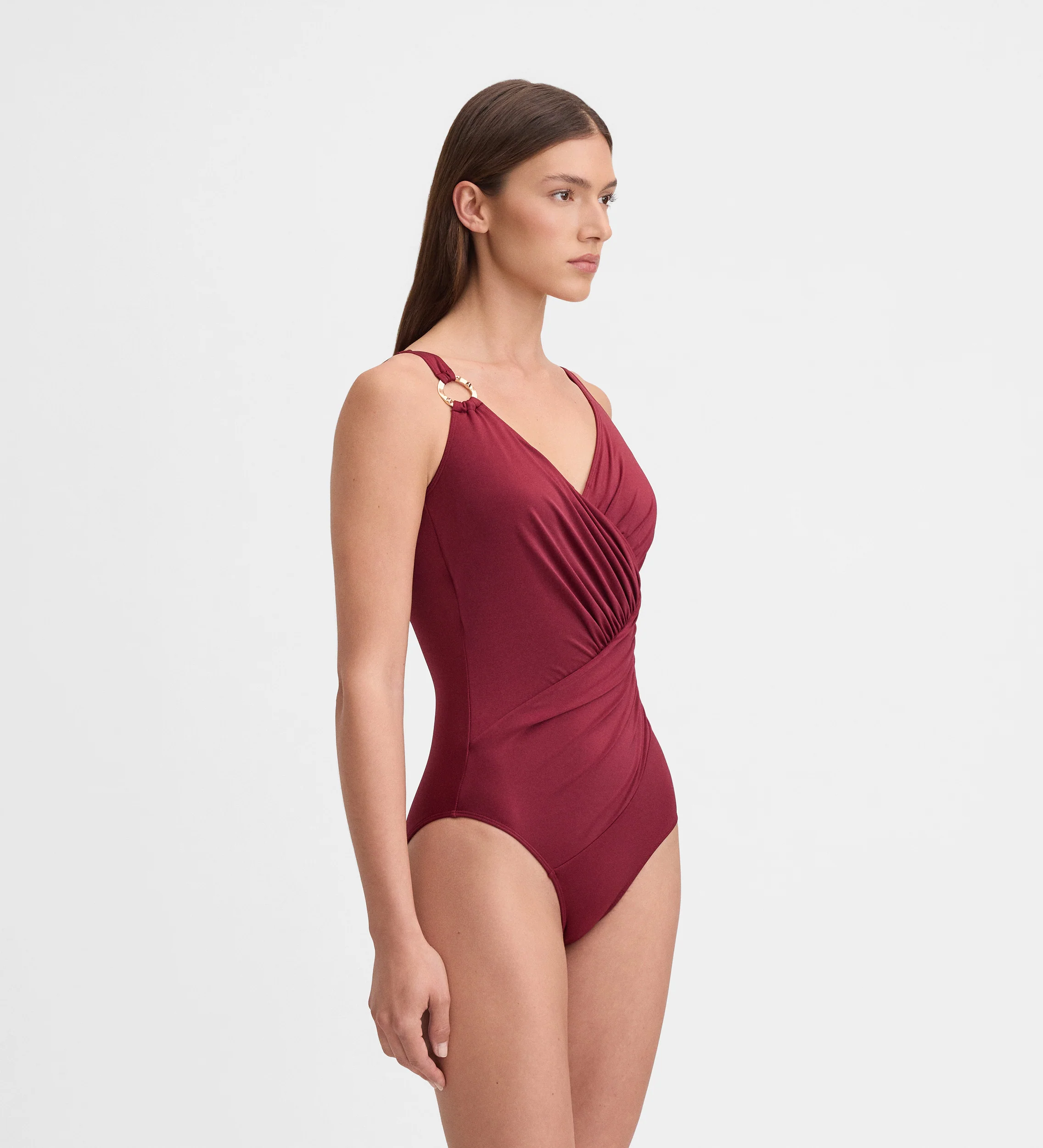 Bañador drapeado lurex - Image 3