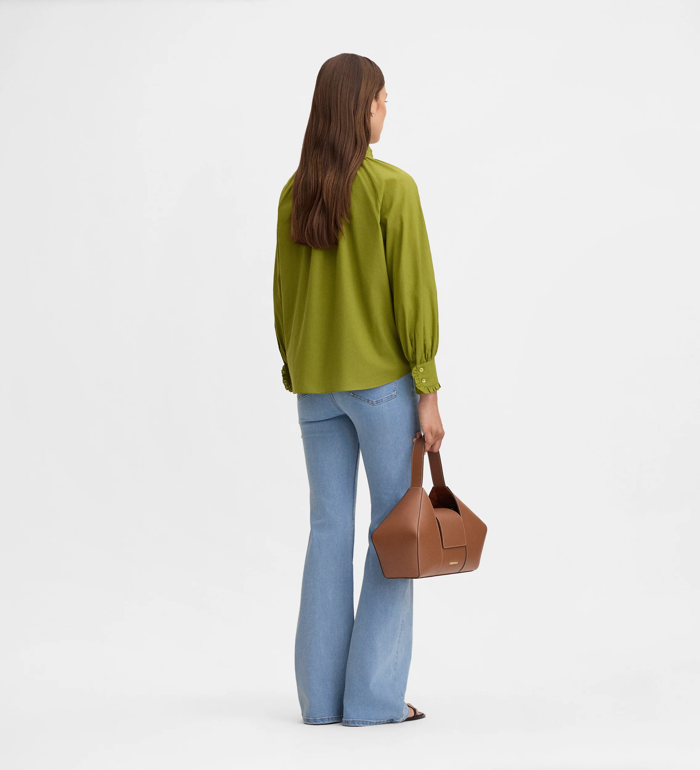 Blusa algodón volante - Image 4