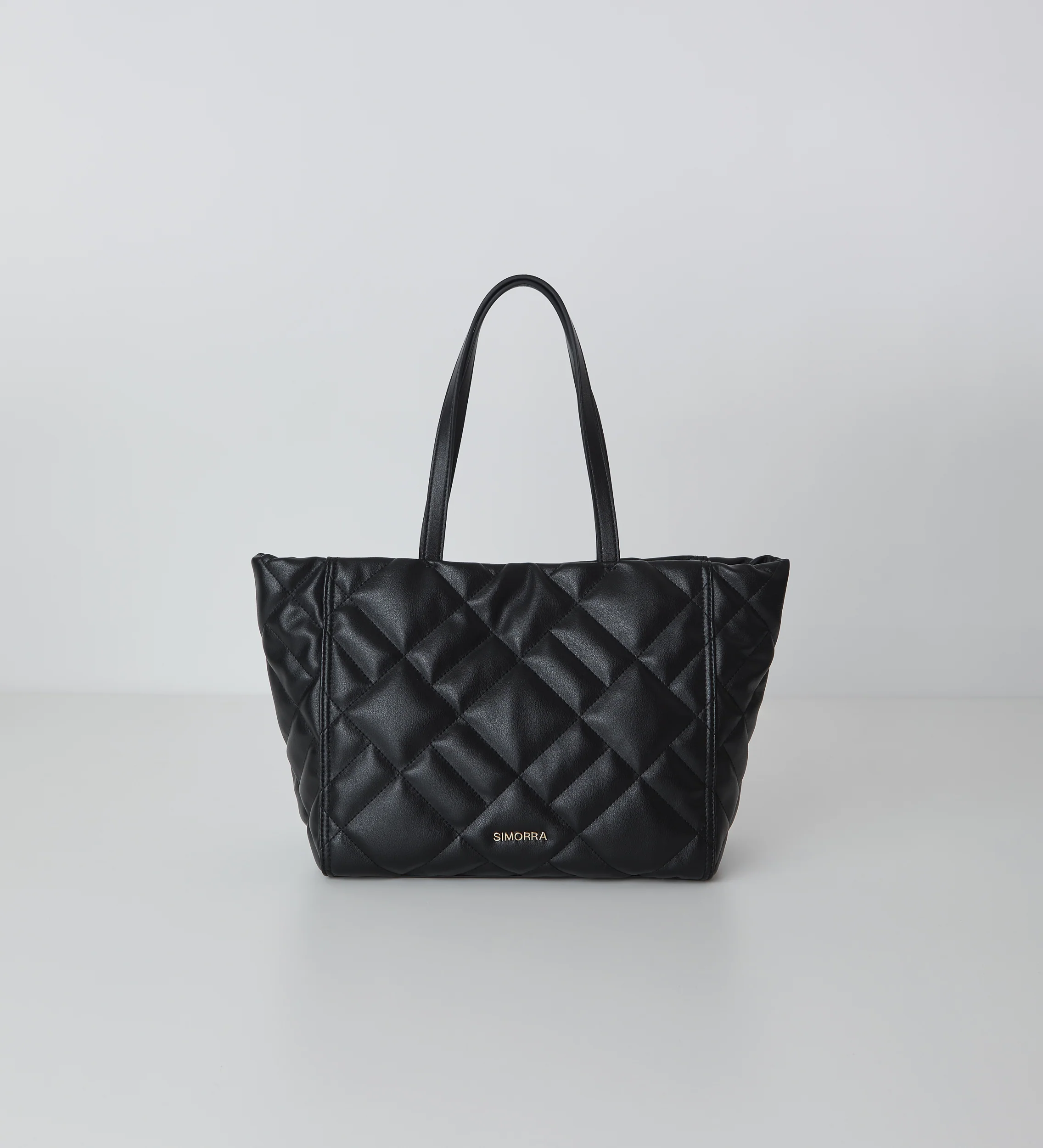 Bolso piel acolchado