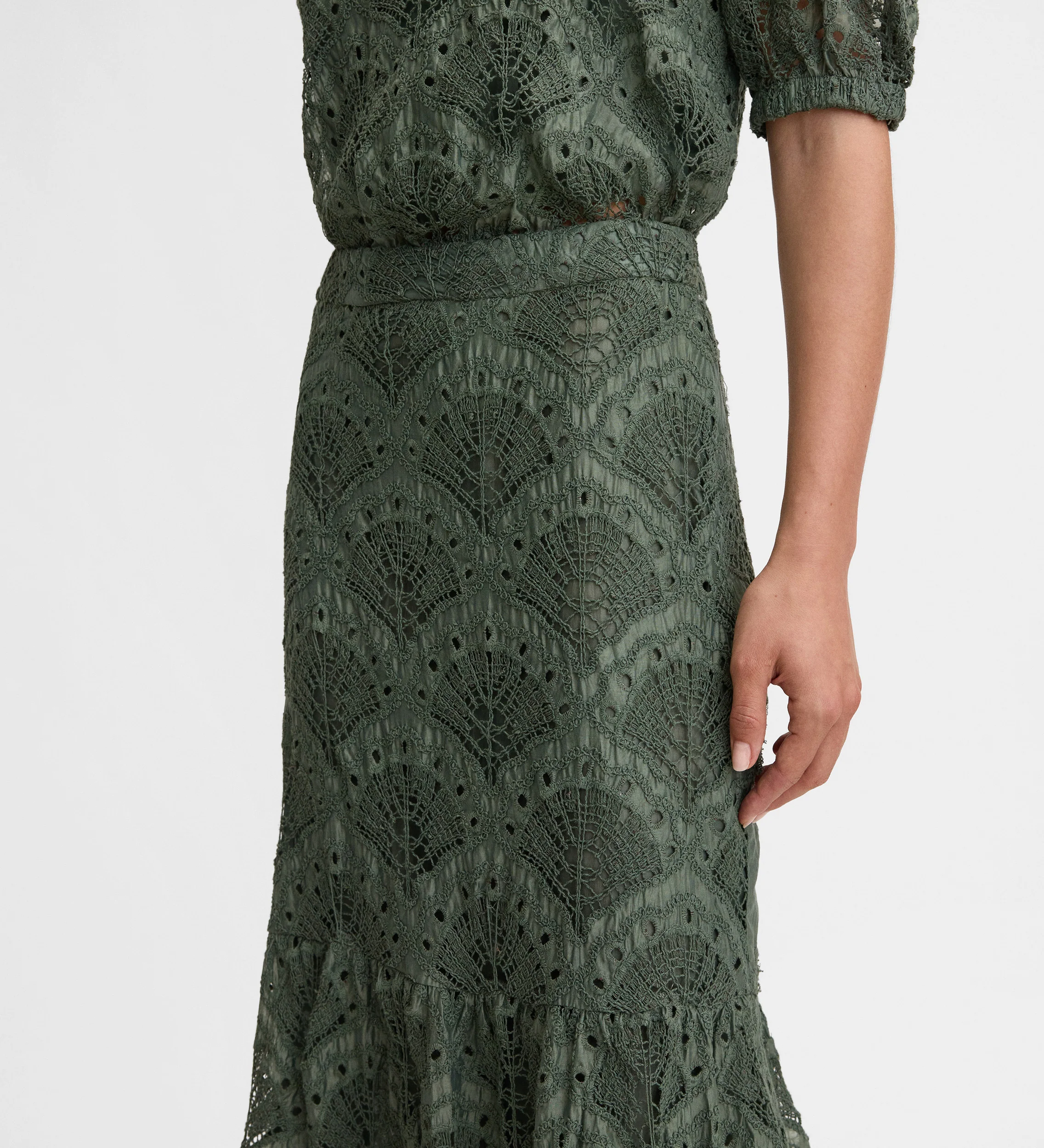 Falda algodón bordado - Image 4
