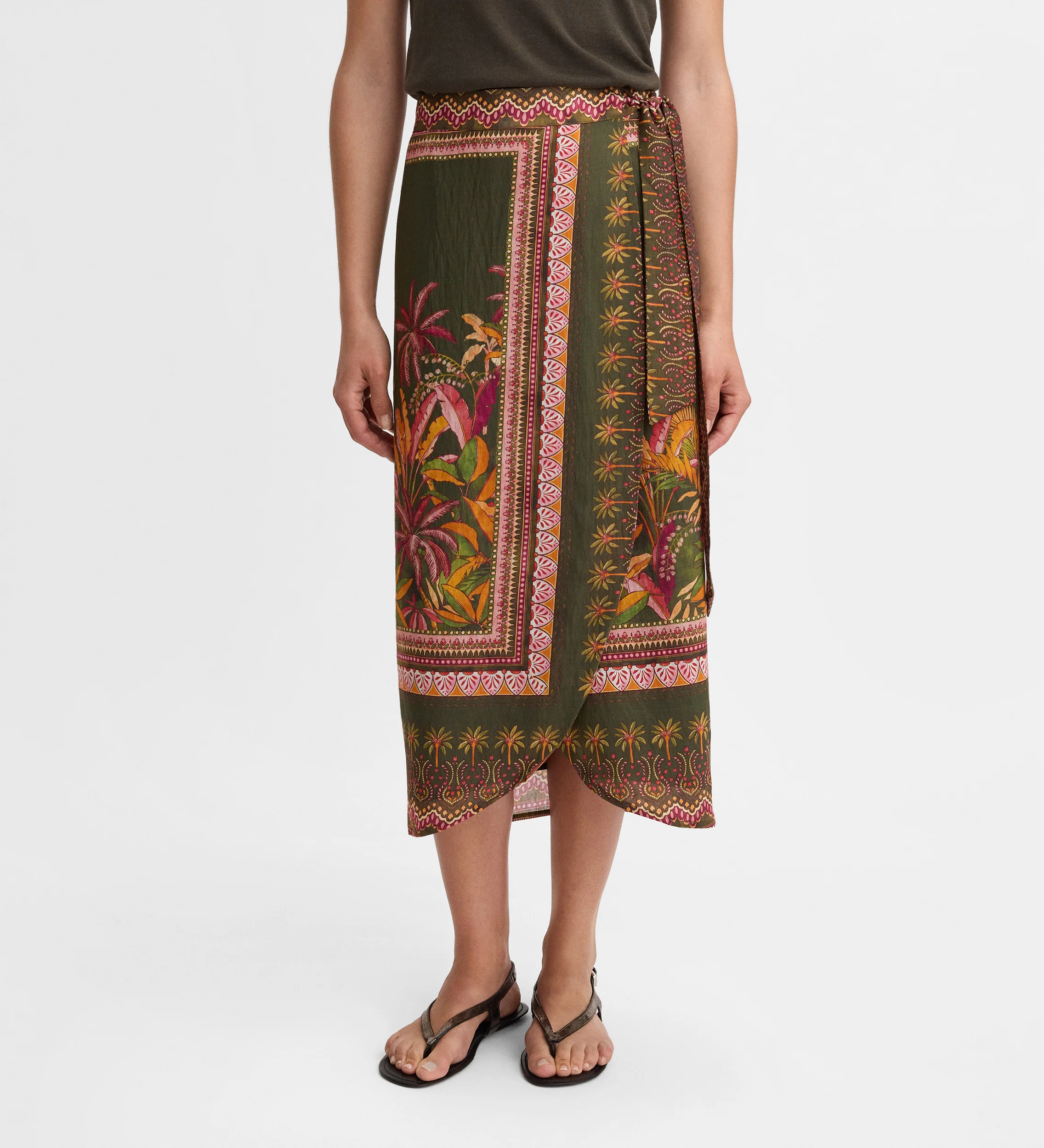 Falda pareo estampada - Image 3