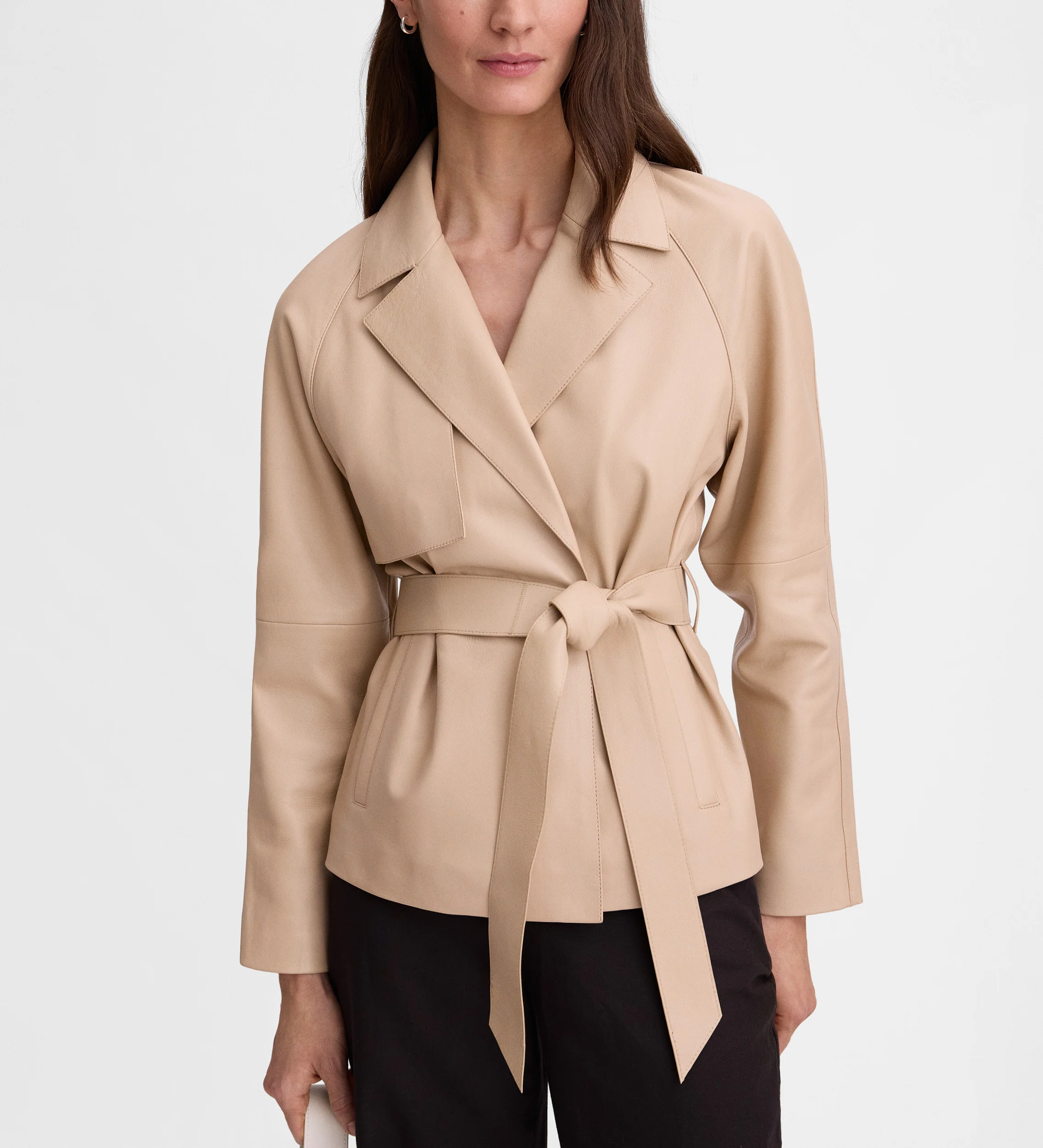 Gabardina corta napa - Image 4