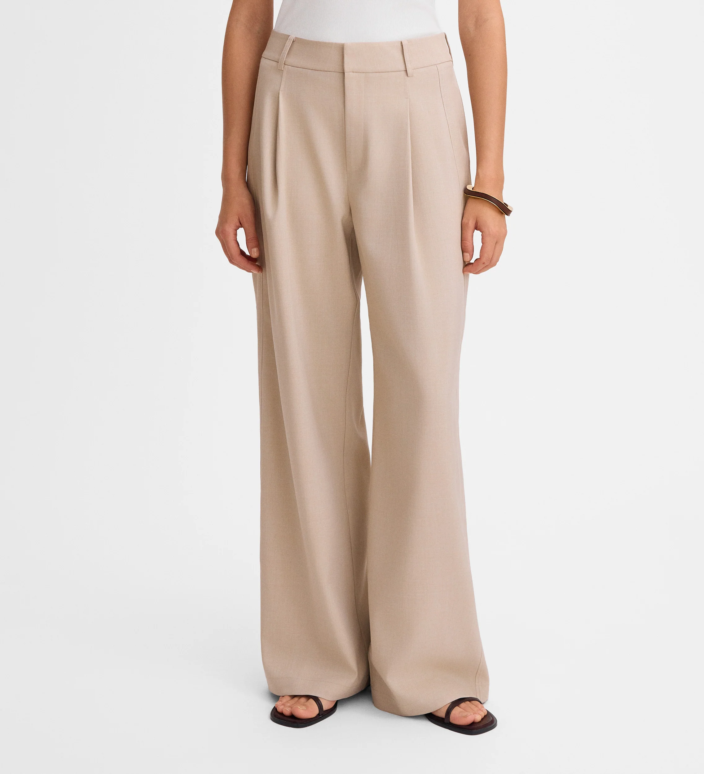 Pantalón ancho pinzas - Image 2