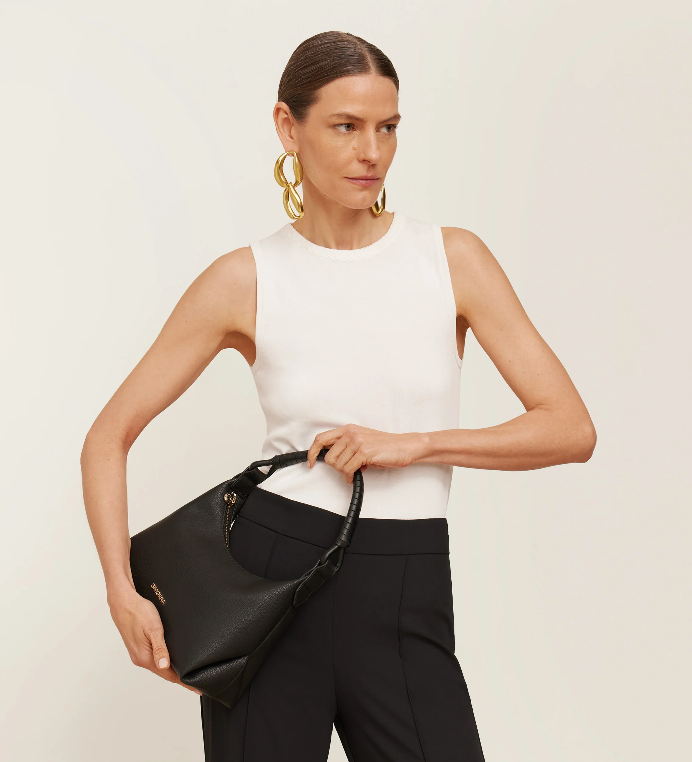 Pantalón crepé acampanado - Image 6