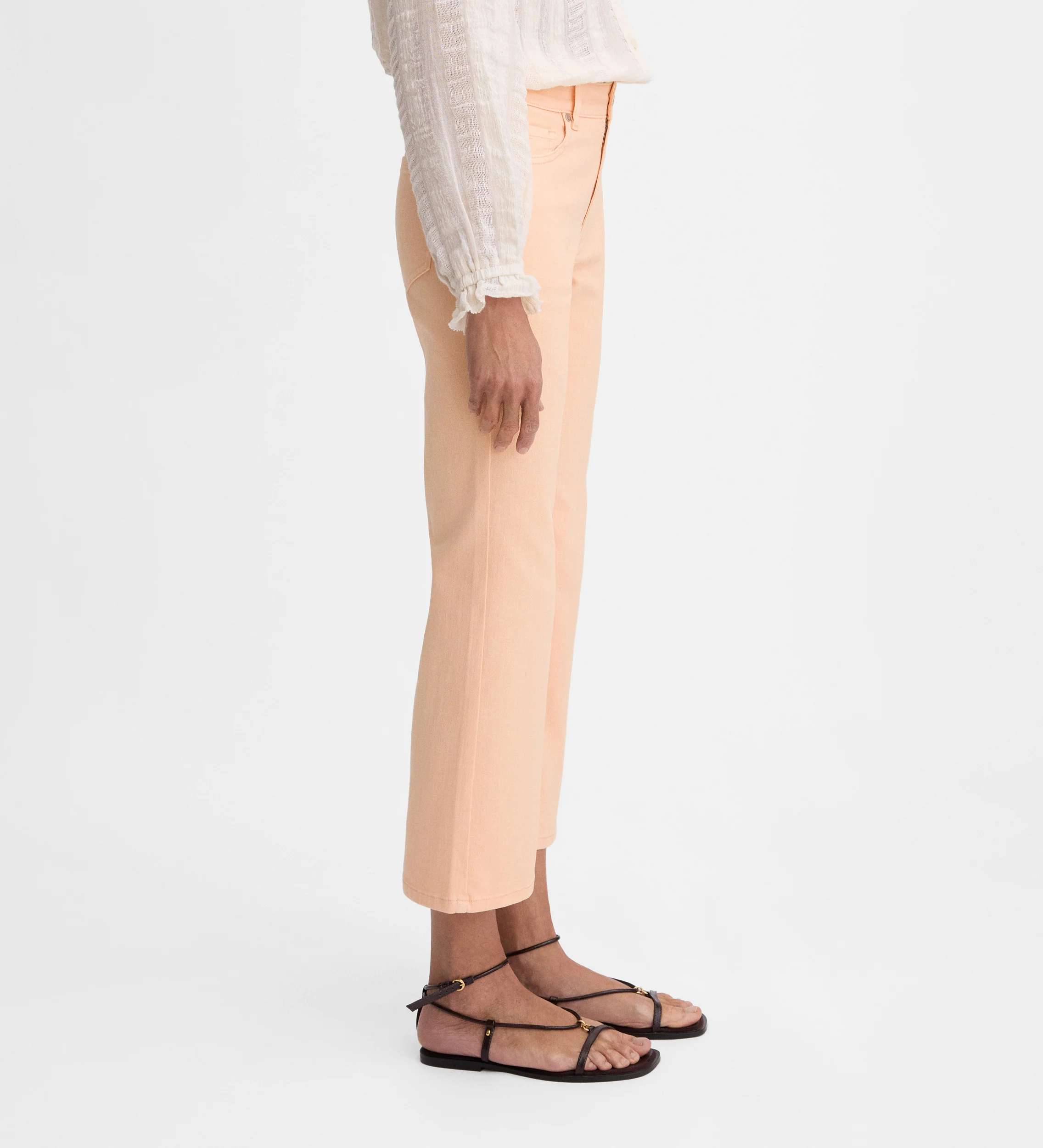 Pantalón crop acampanado - Image 3