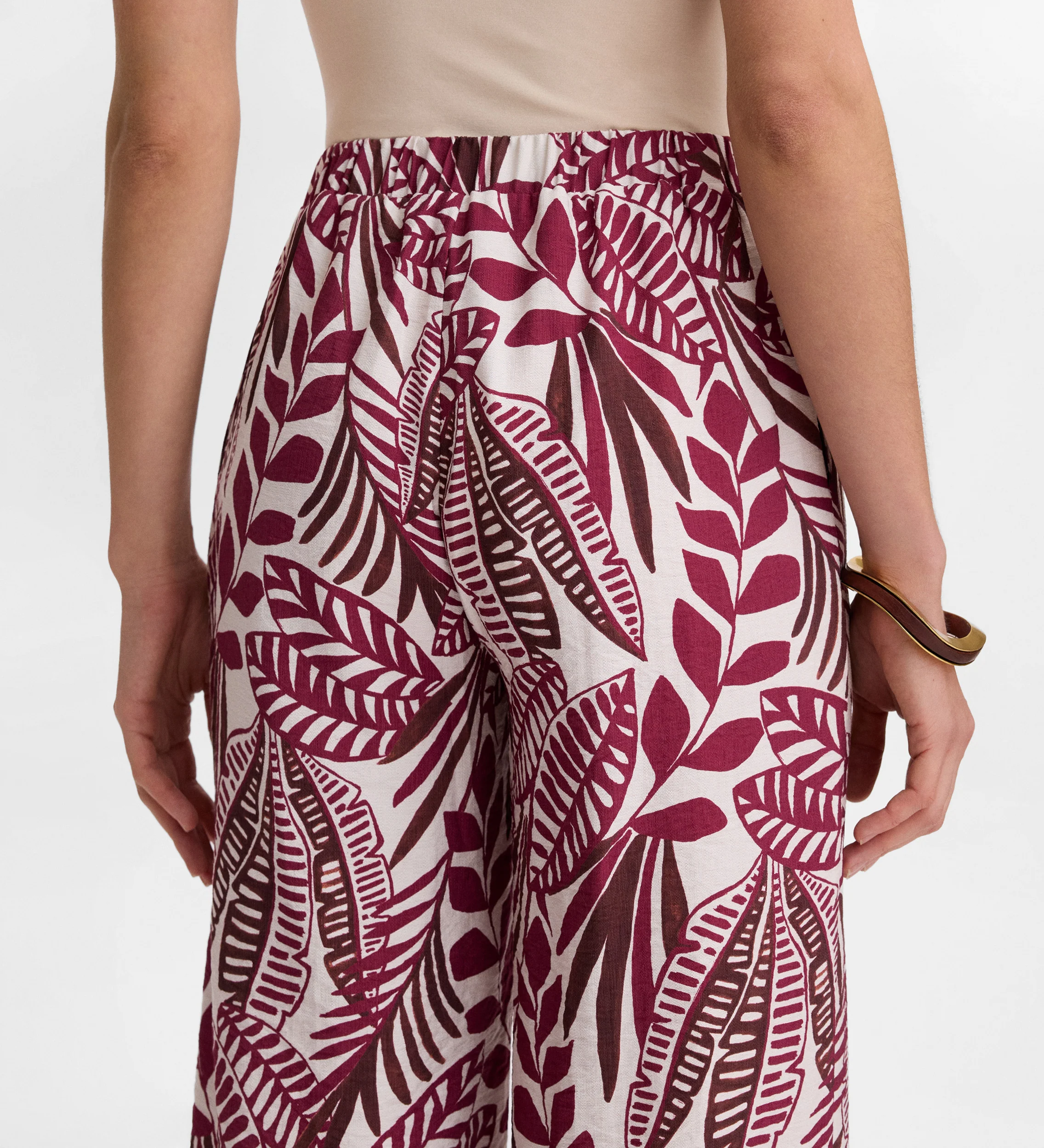 Pantalón fluido estampado - Image 4