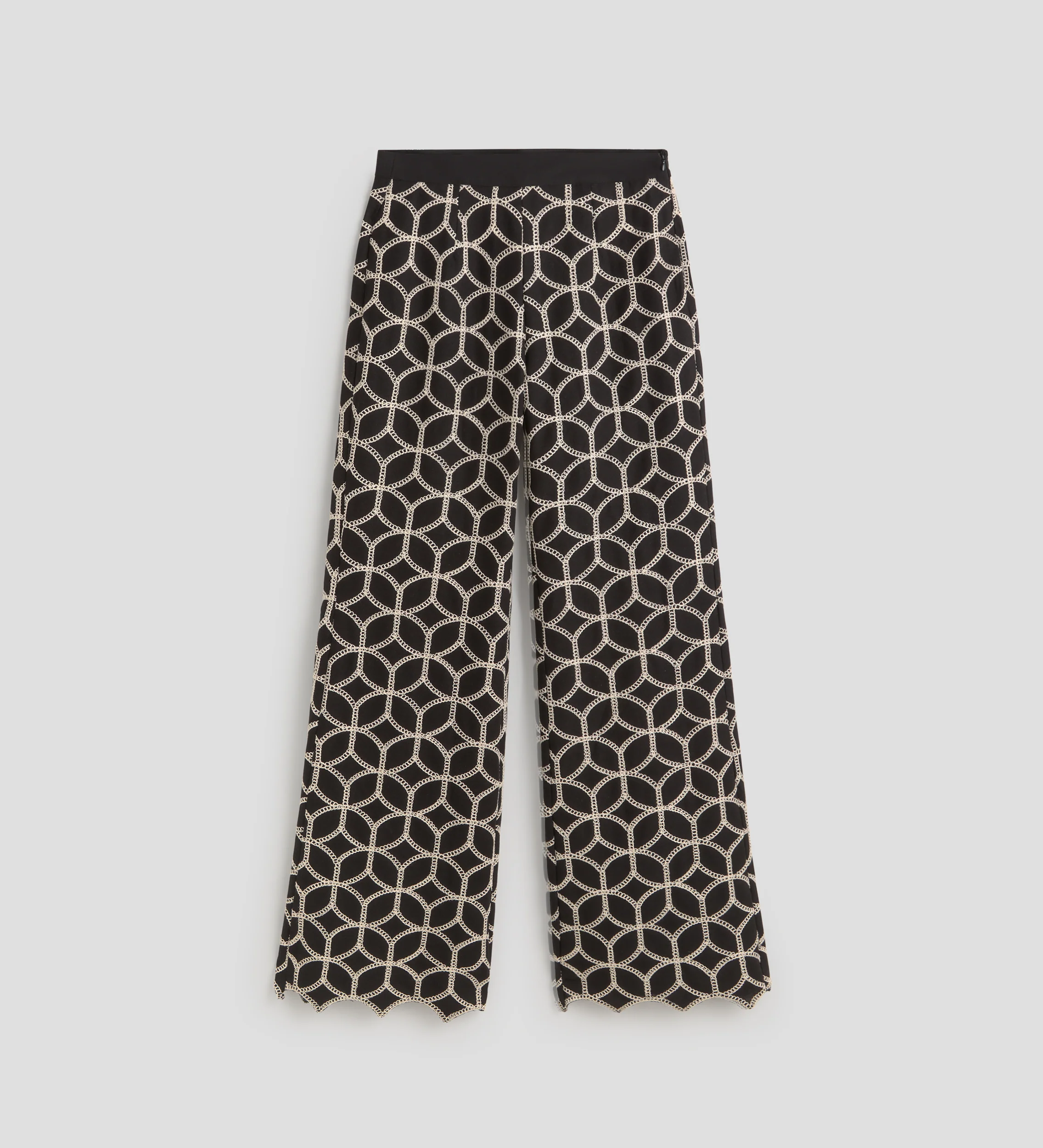 Pantalón palazzo bordado - Image 7