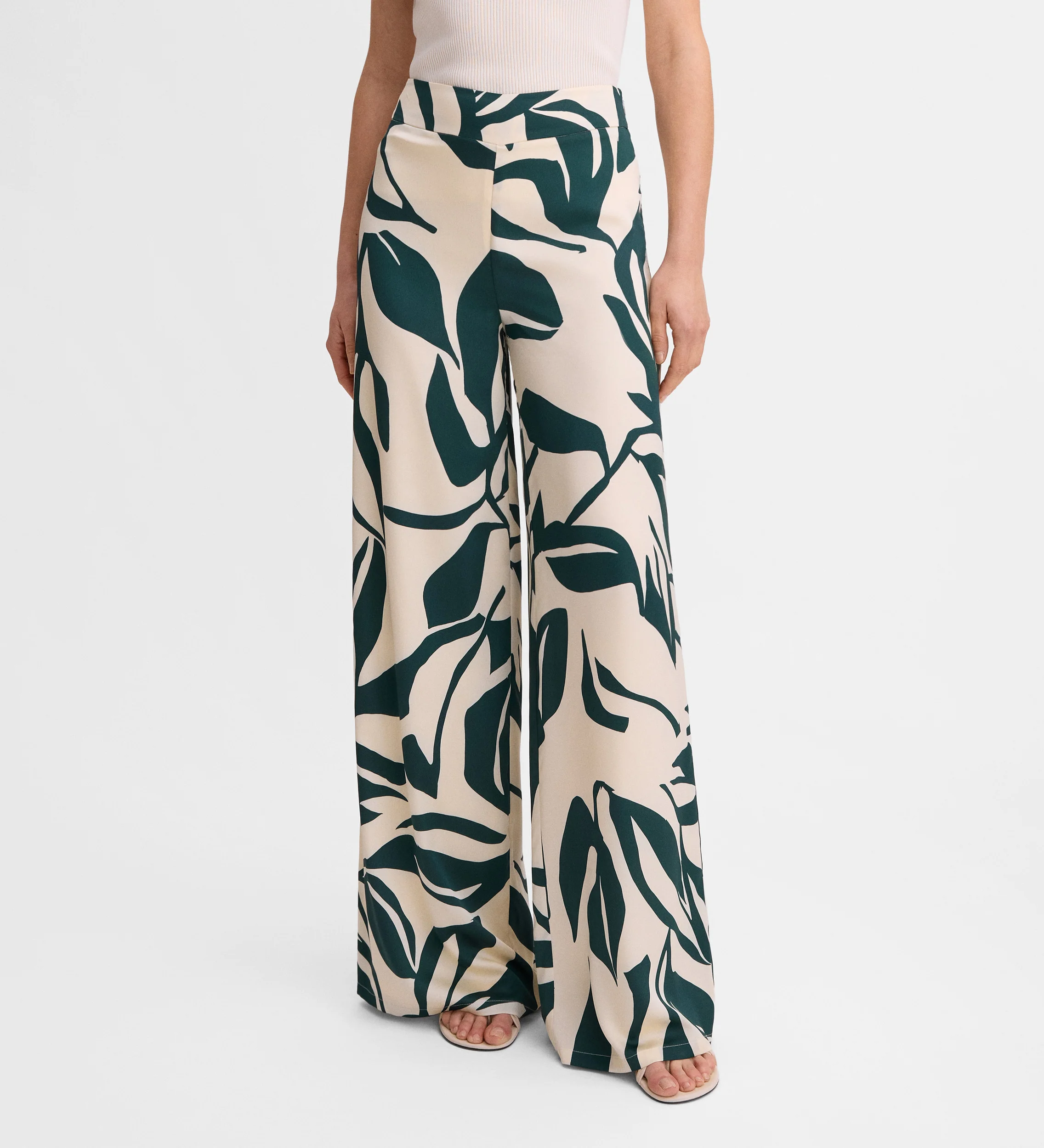Pantalón palazzo satén - Image 3