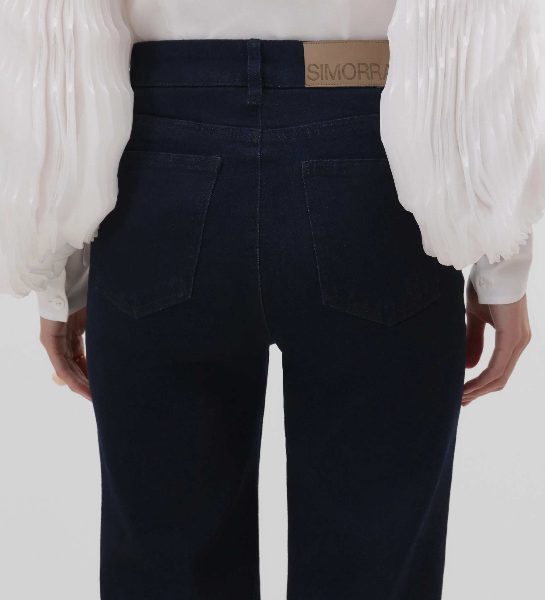 Pantalón vaquero acampanado - Image 6