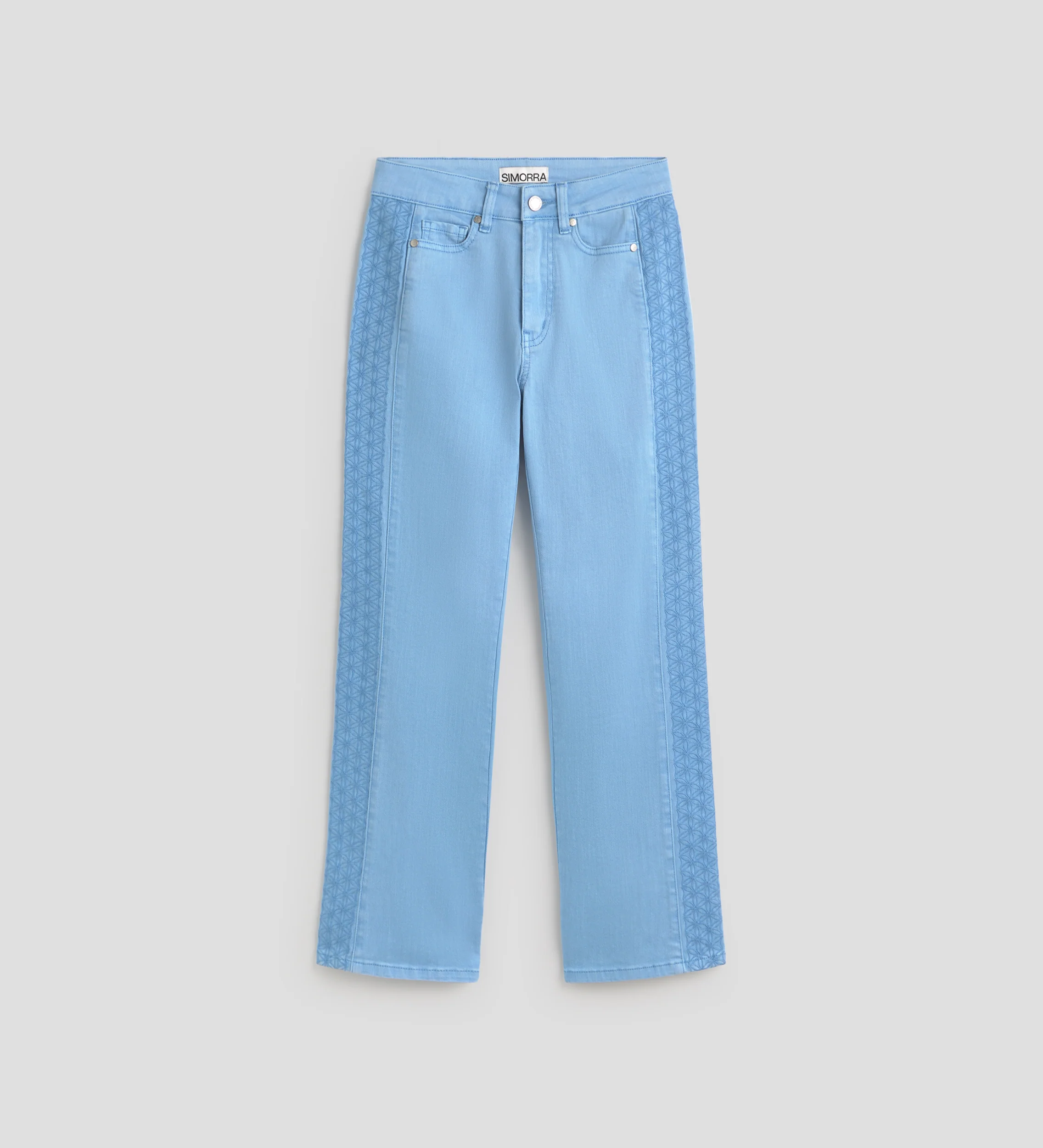 Pantalón vaquero bordado - Image 7
