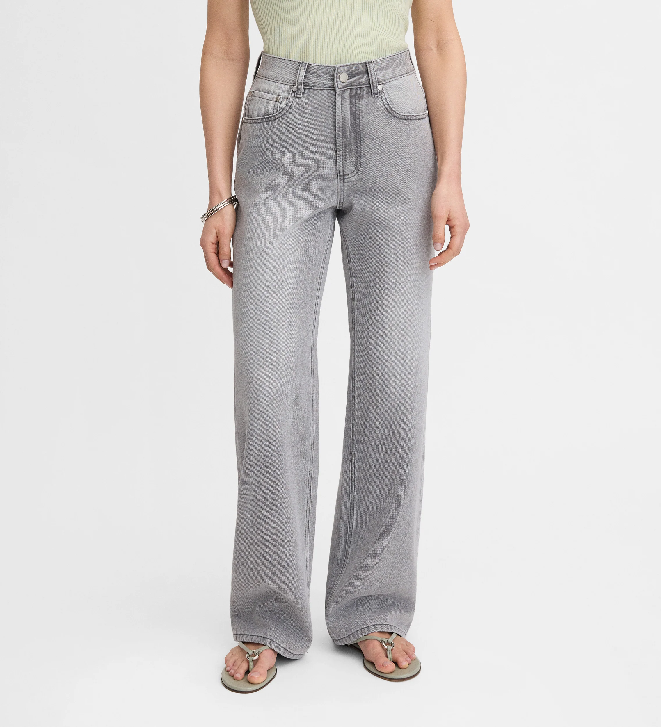 Pantalón vaquero recto - Image 3