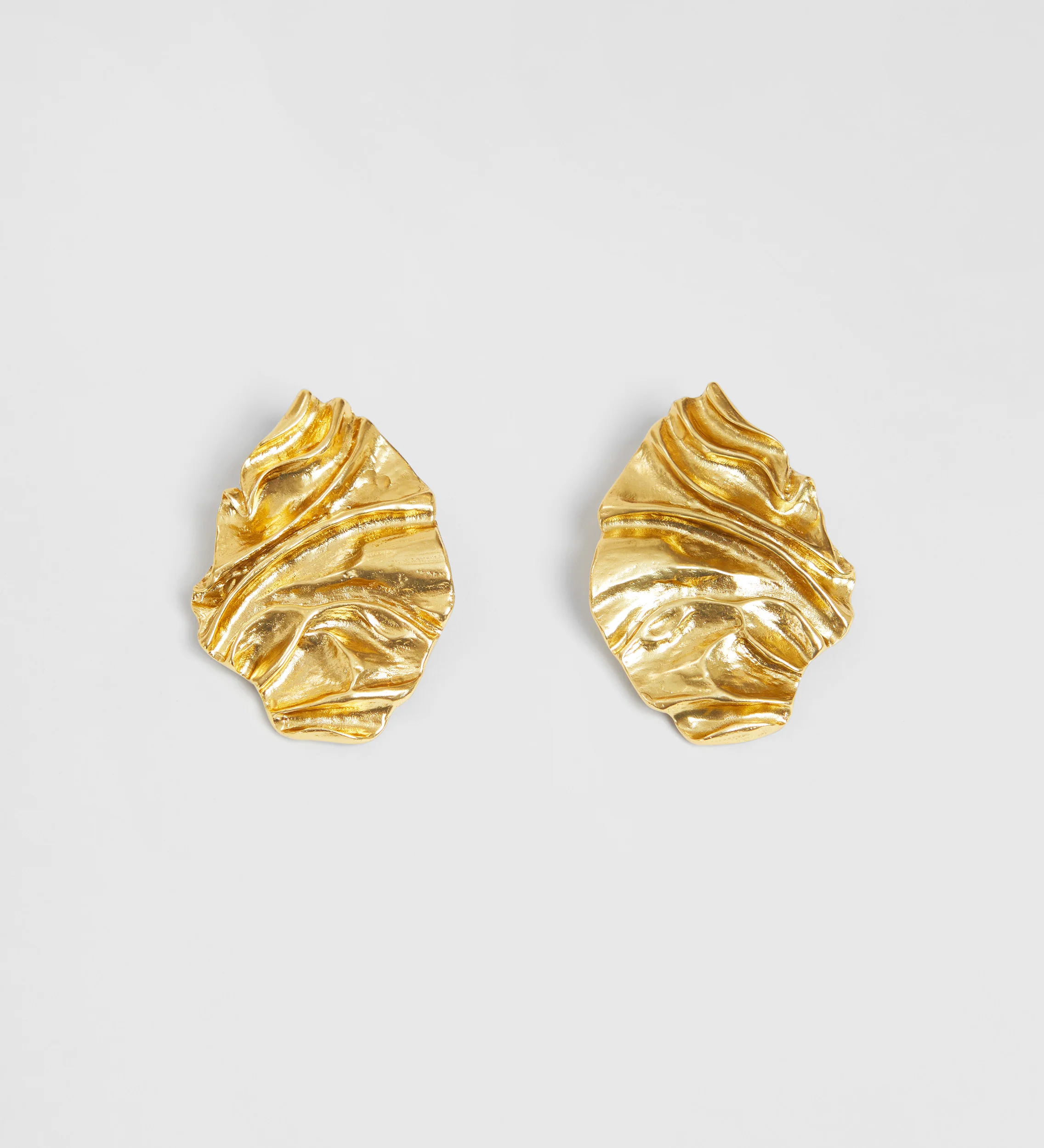 Pendientes ovalados tridimensionales - Image 4