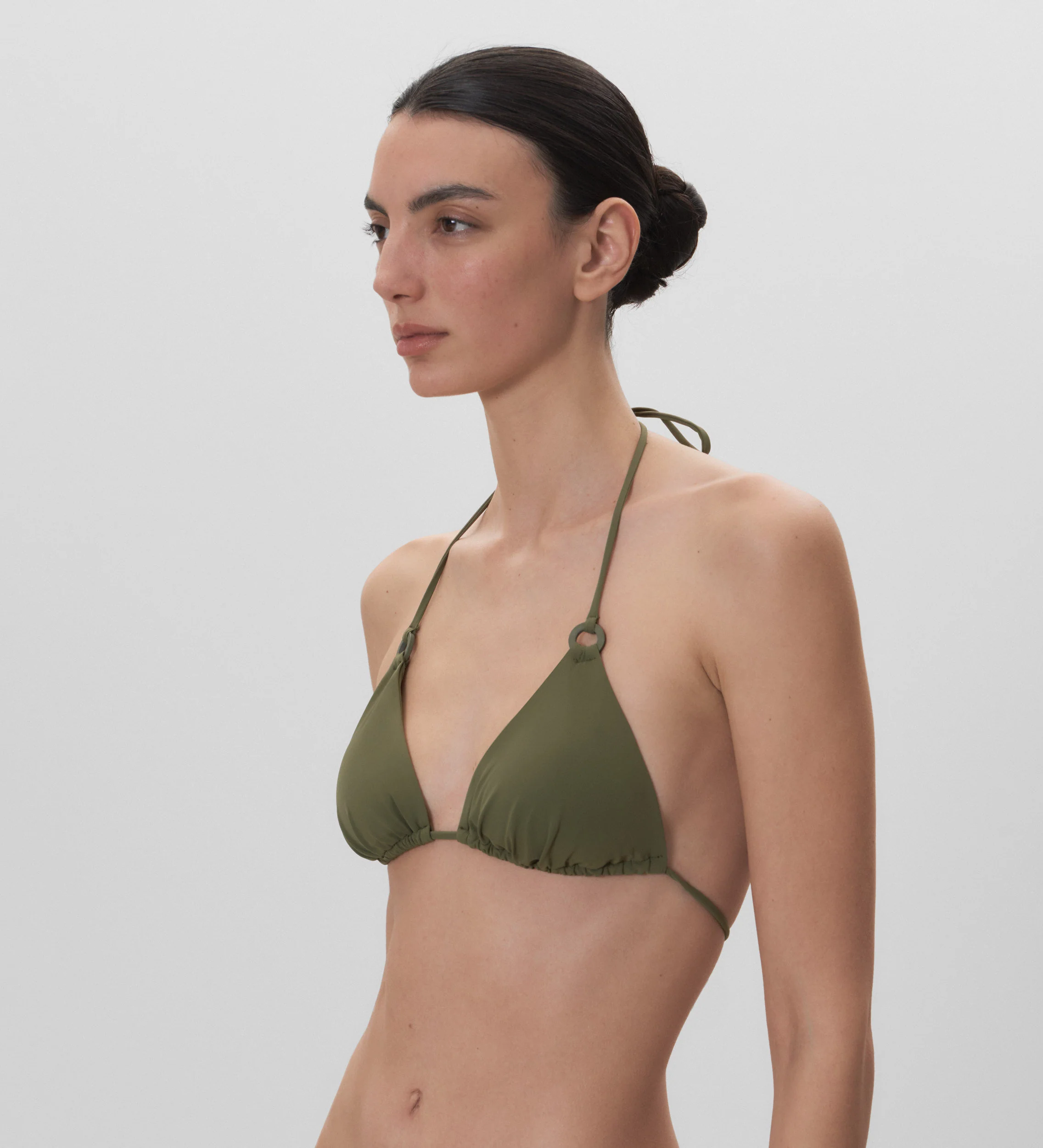 Top de bikini tejido liso - Image 3