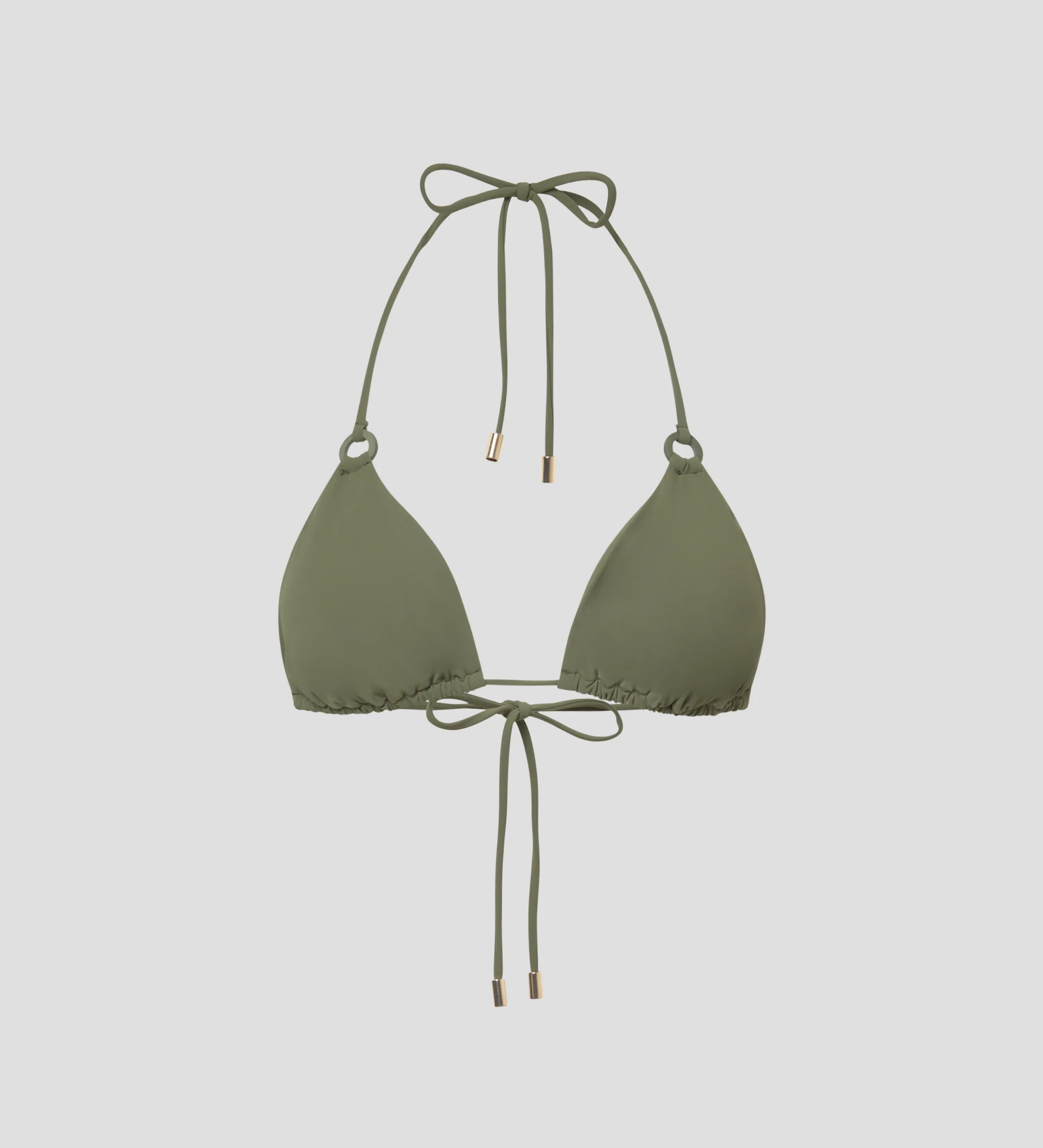 Top de bikini tejido liso - Image 6