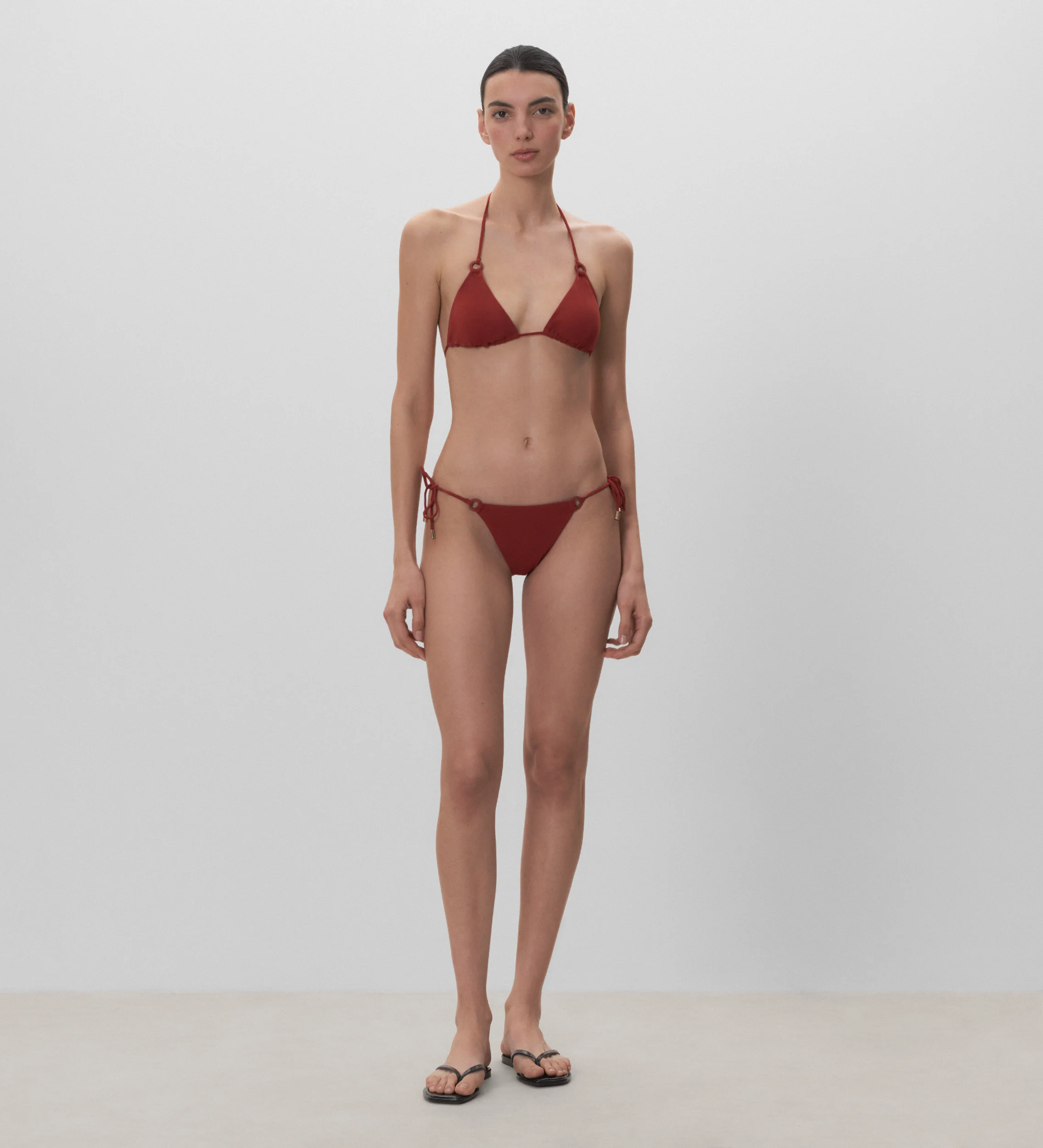 Top de bikini triangular