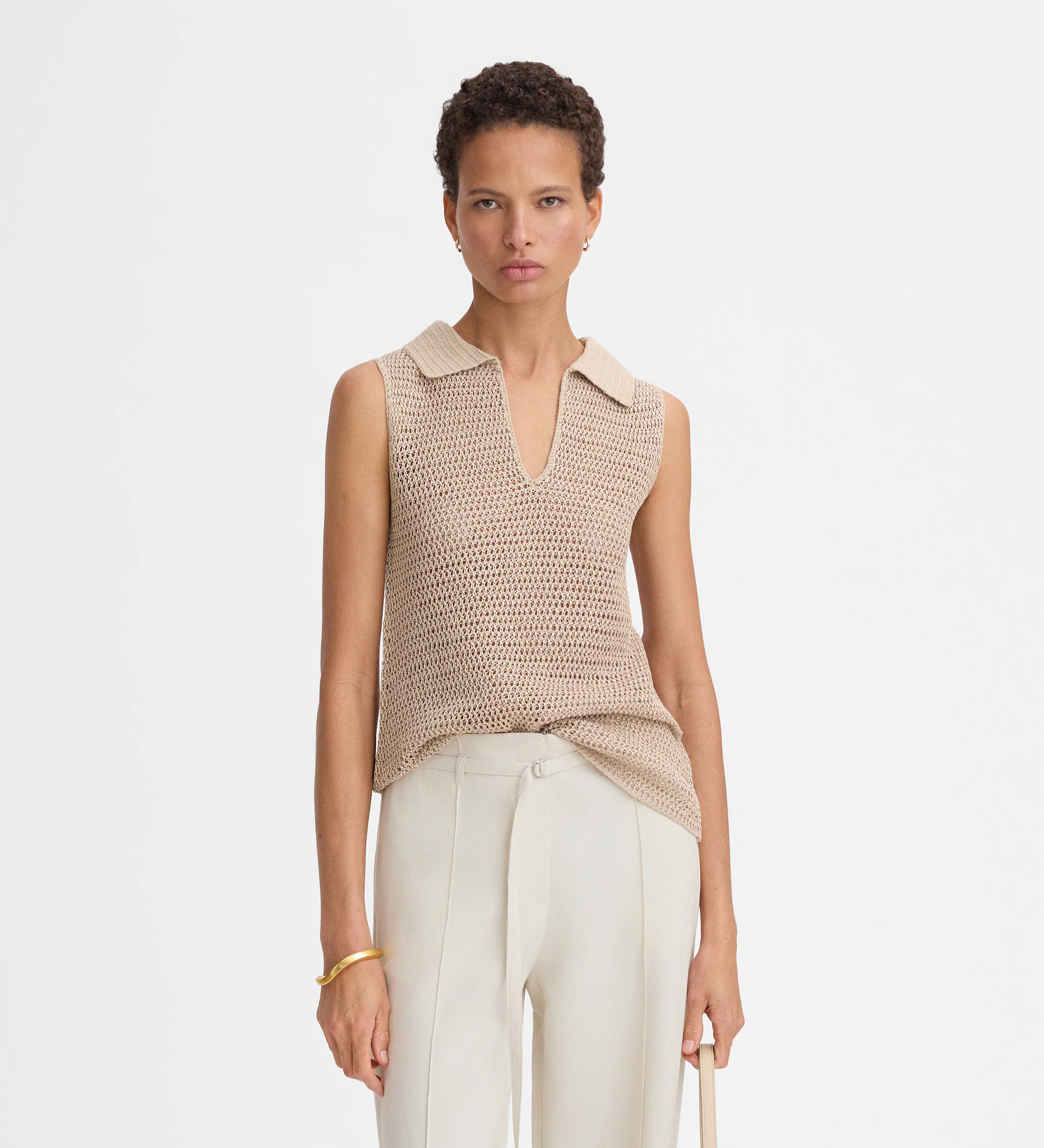 Top punto cuello polo - Image 3