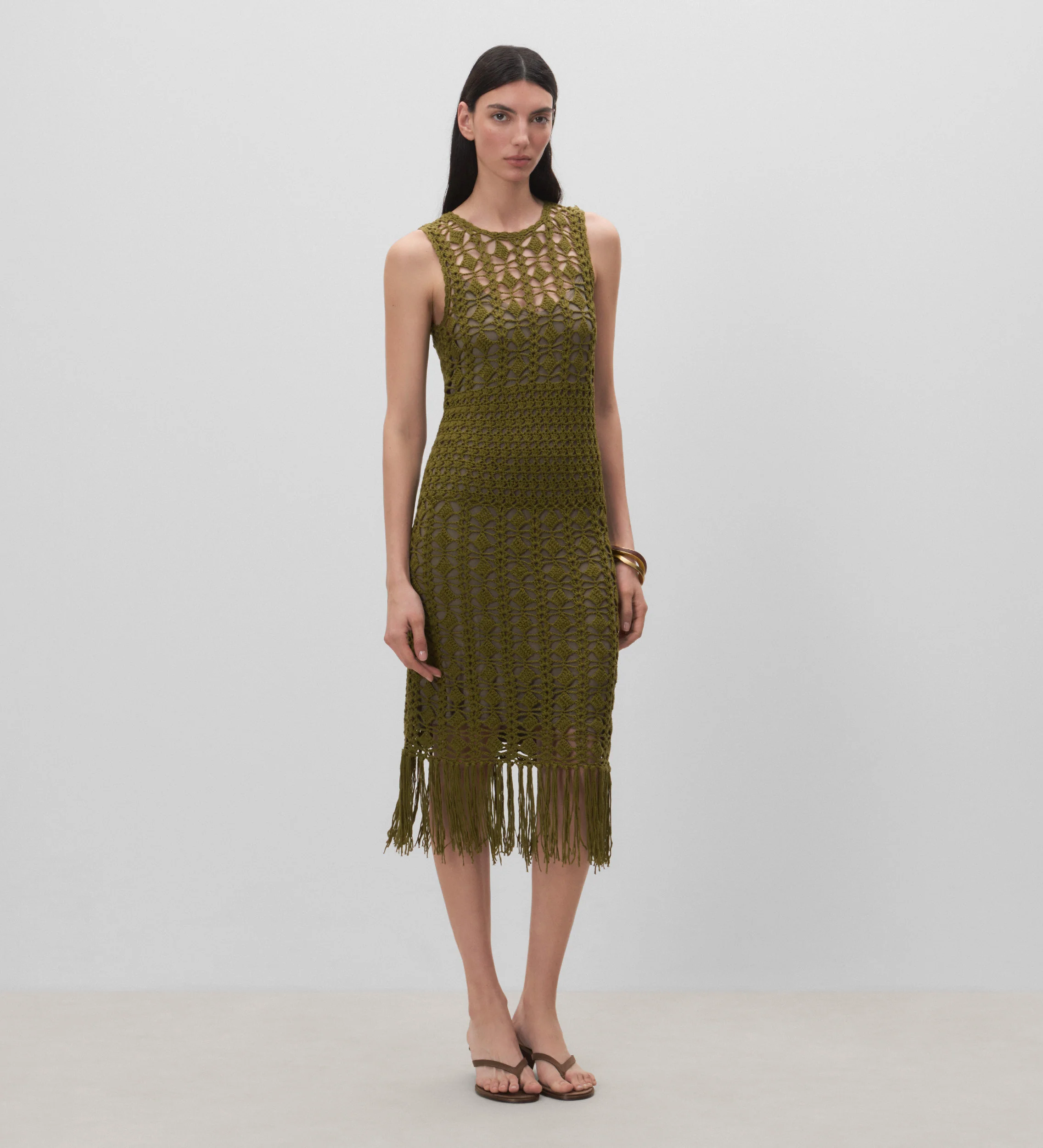 Vestido crochet