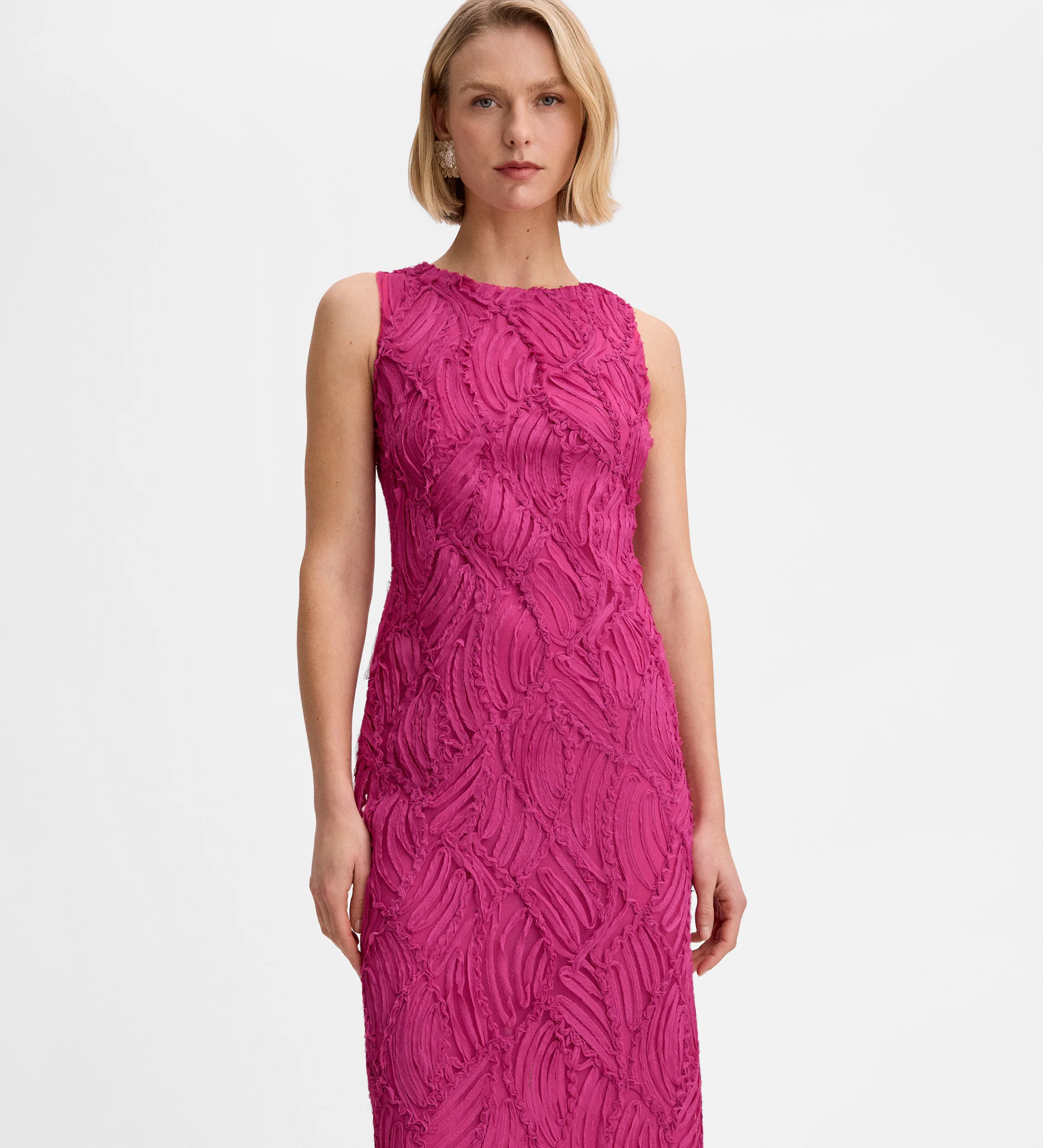 Vestido entallado bordado - Image 3