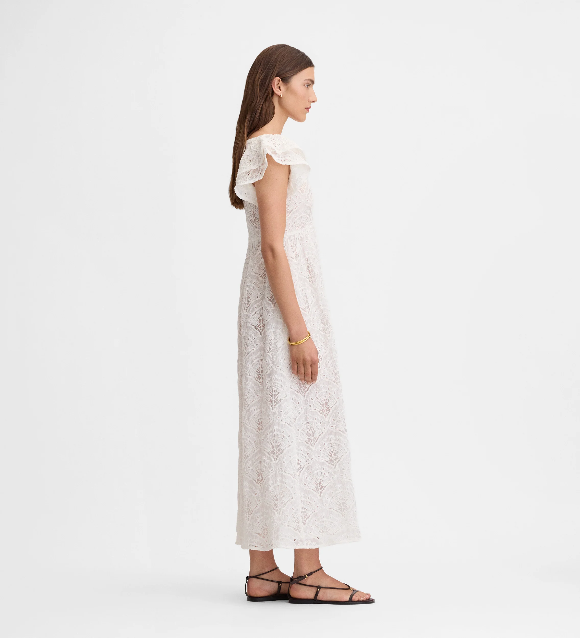 Vestido largo bordado - Image 3