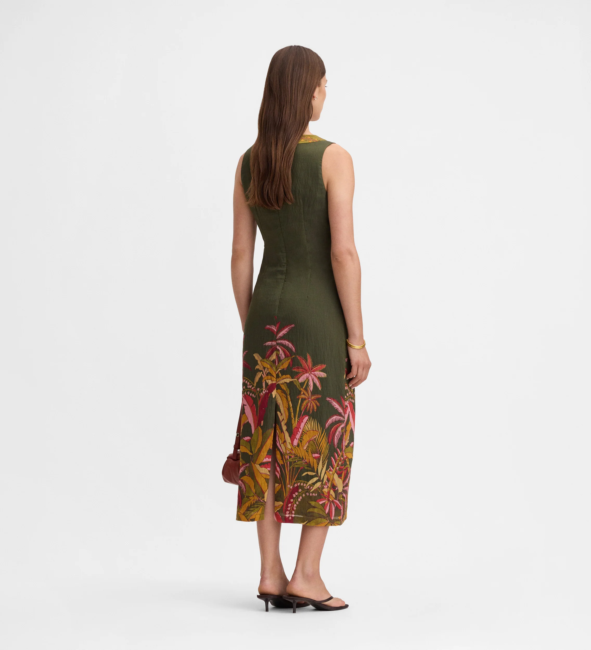 Vestido largo estampado - Image 4