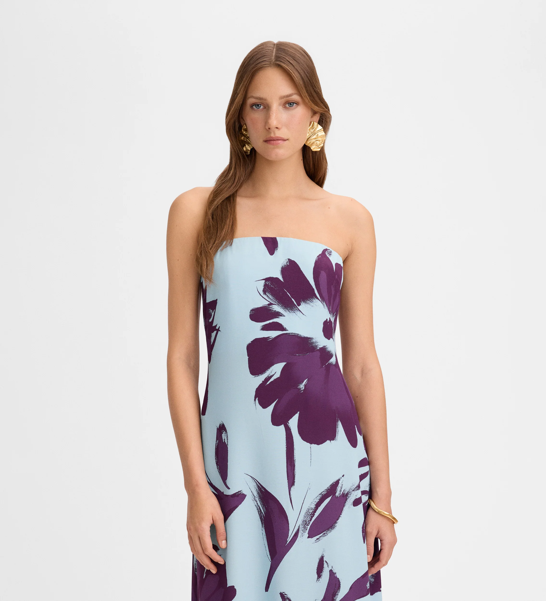 Vestido largo estampado - Image 3