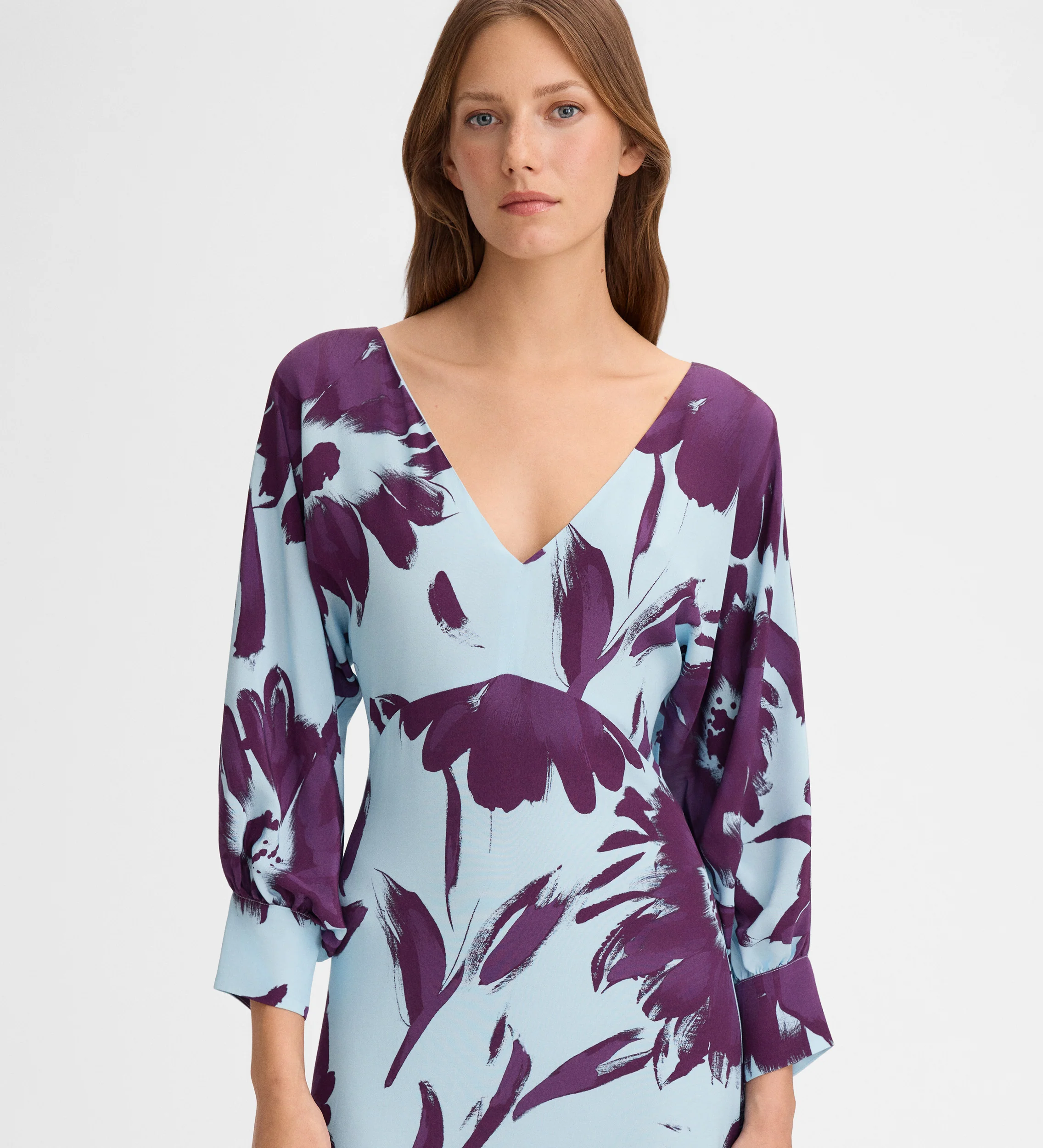 Vestido largo estampado - Image 3