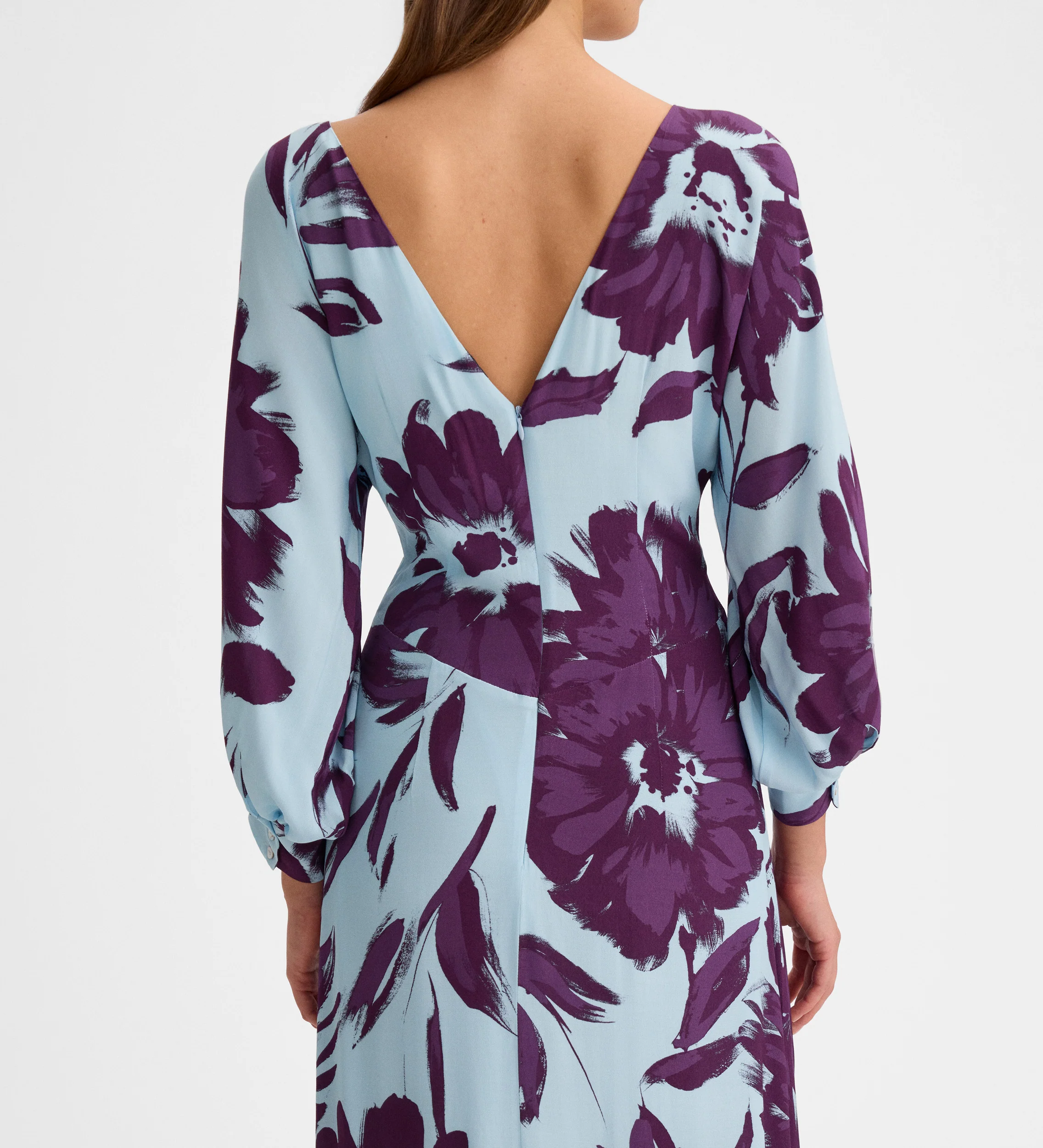 Vestido largo estampado - Image 4