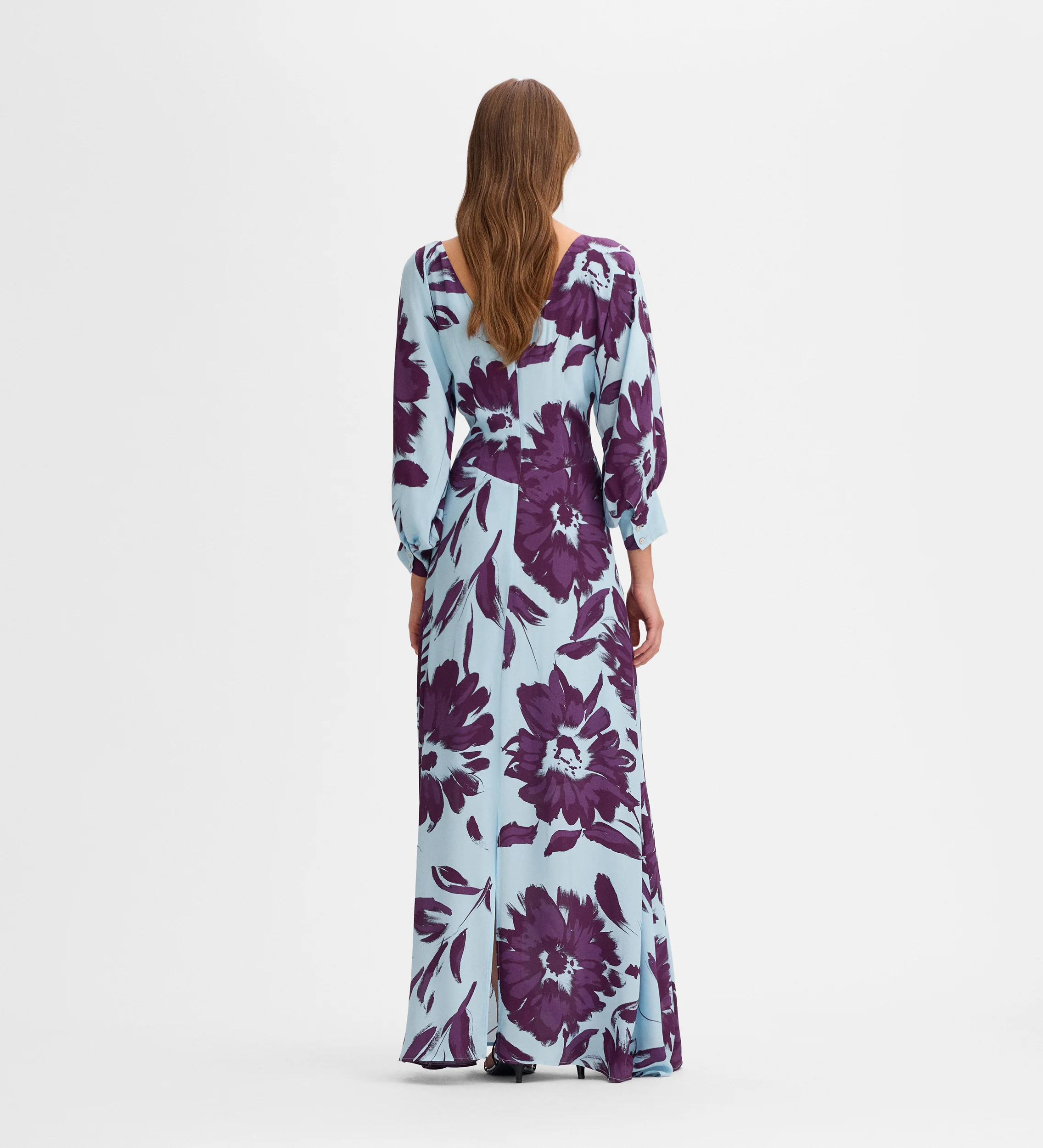 Vestido largo estampado - Image 5