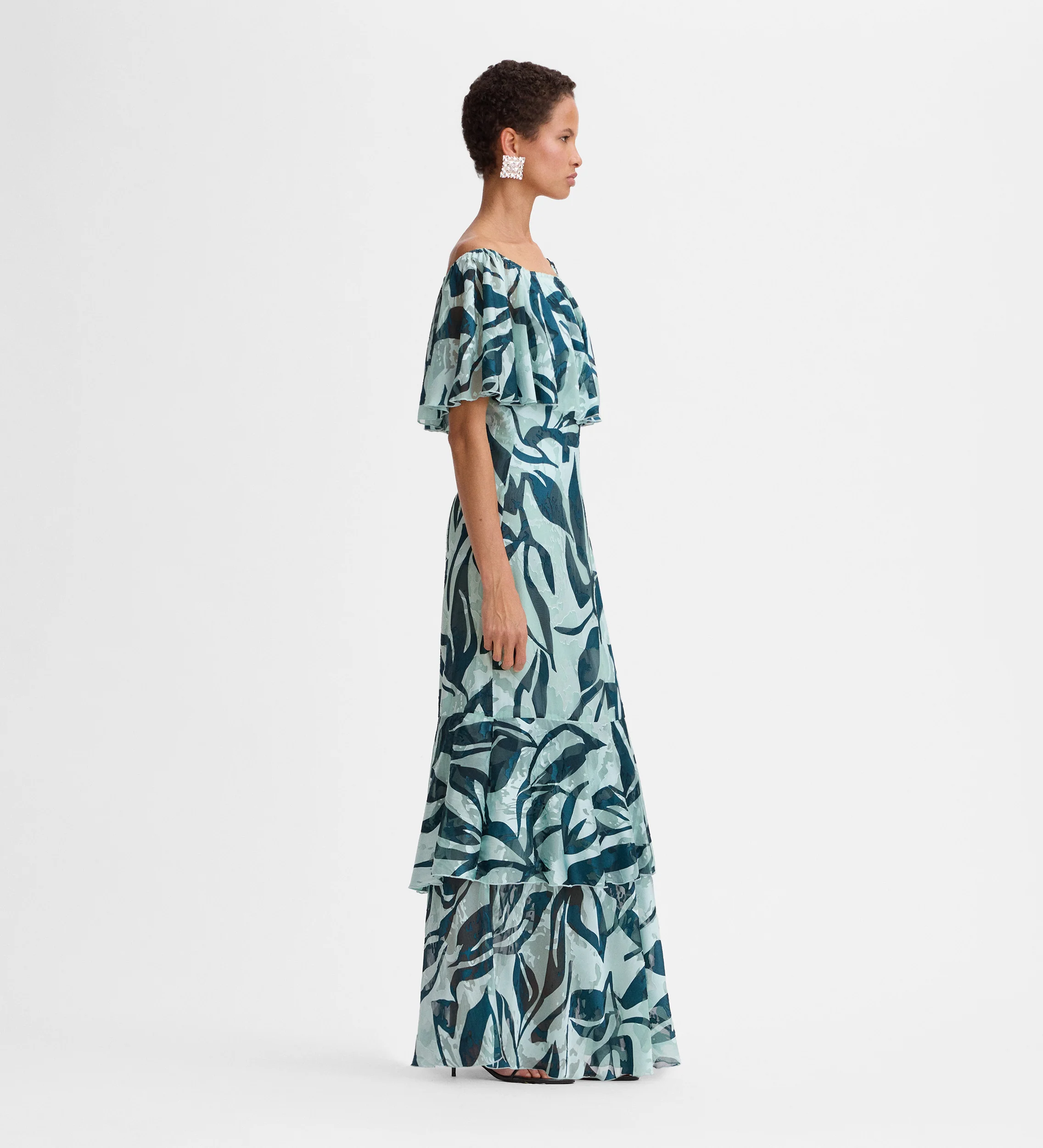 Vestido largo estampado - Image 3