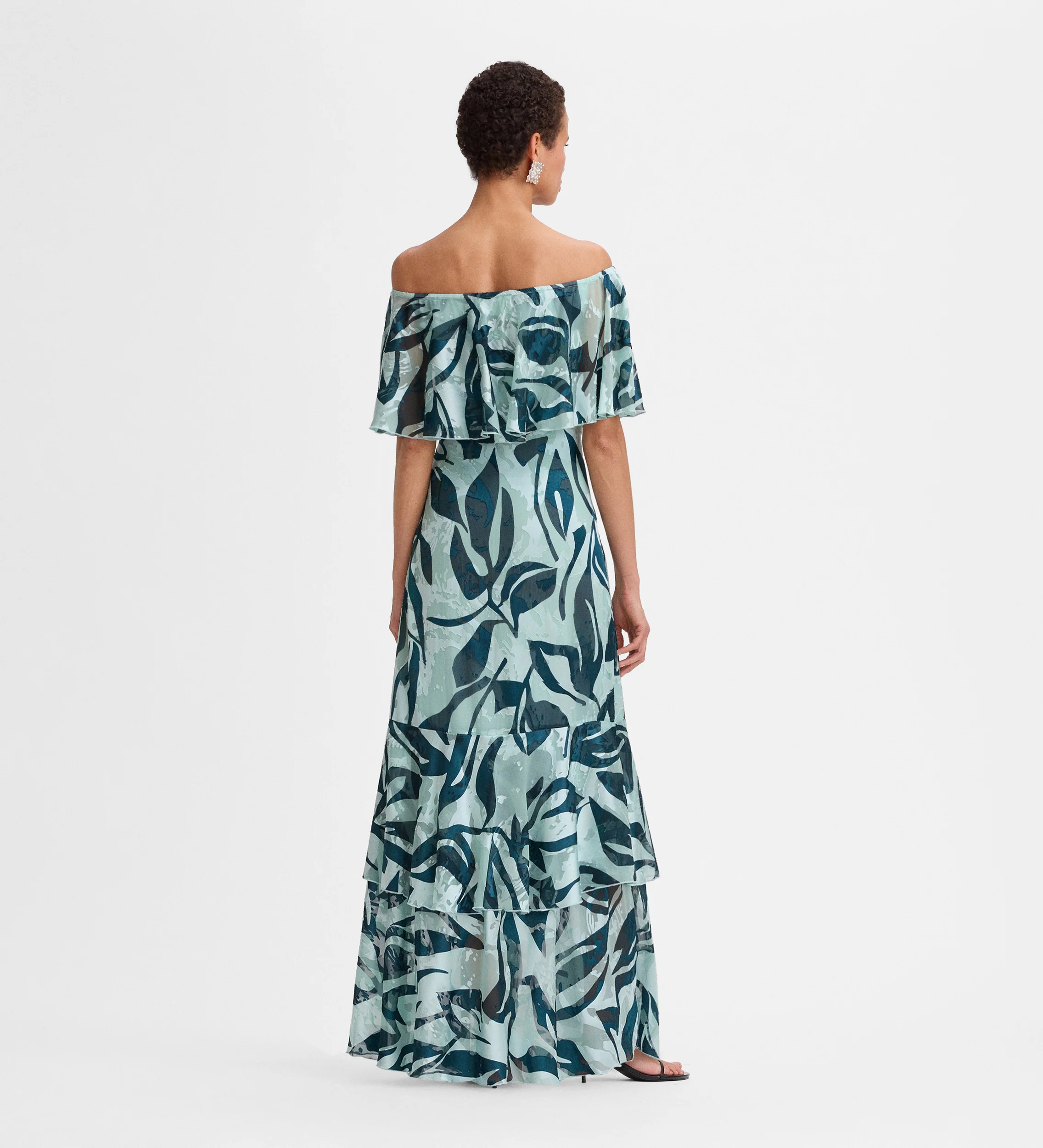 Vestido largo estampado - Image 4