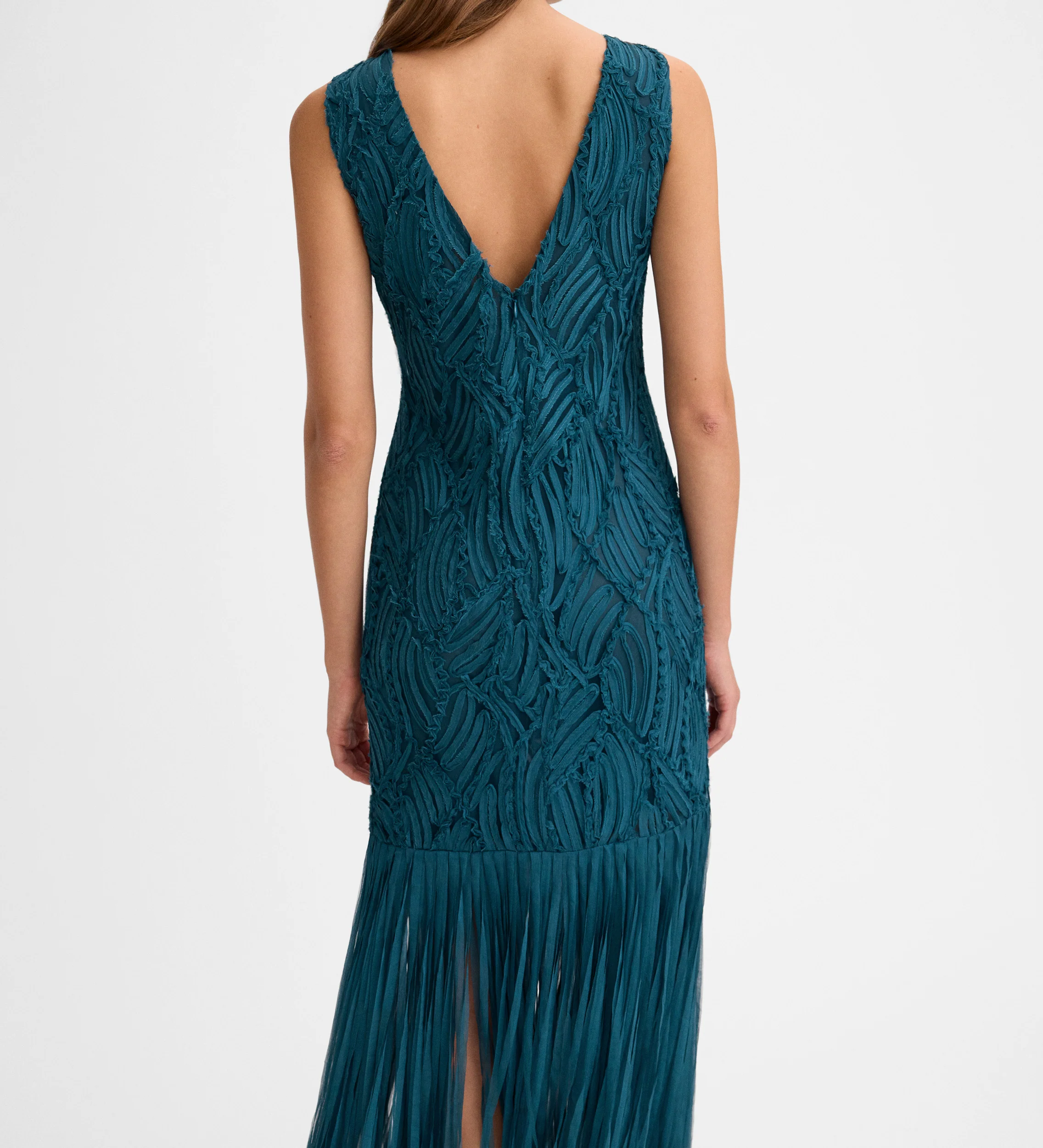 Vestido largo flecos - Image 3