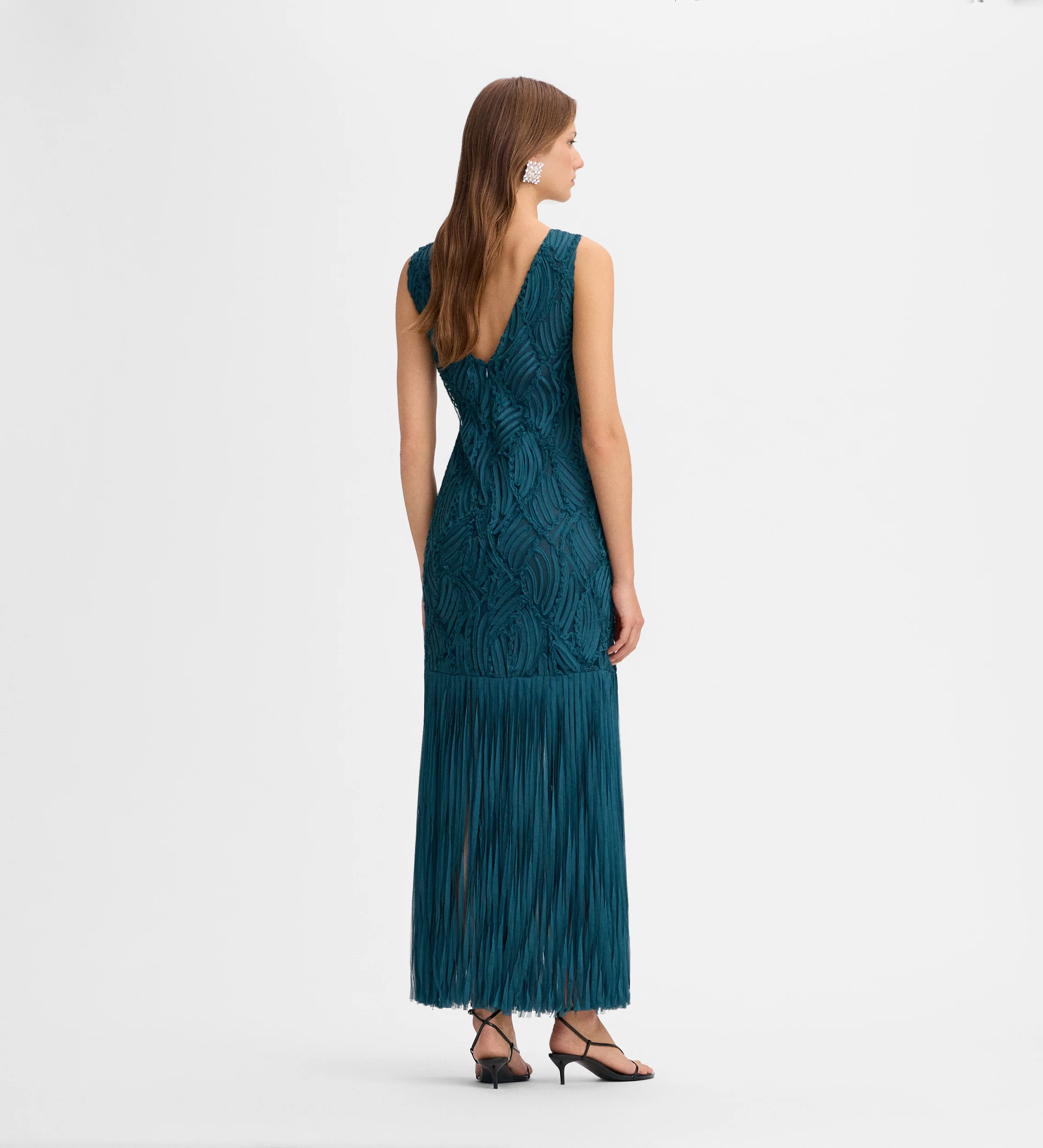 Vestido largo flecos - Image 5