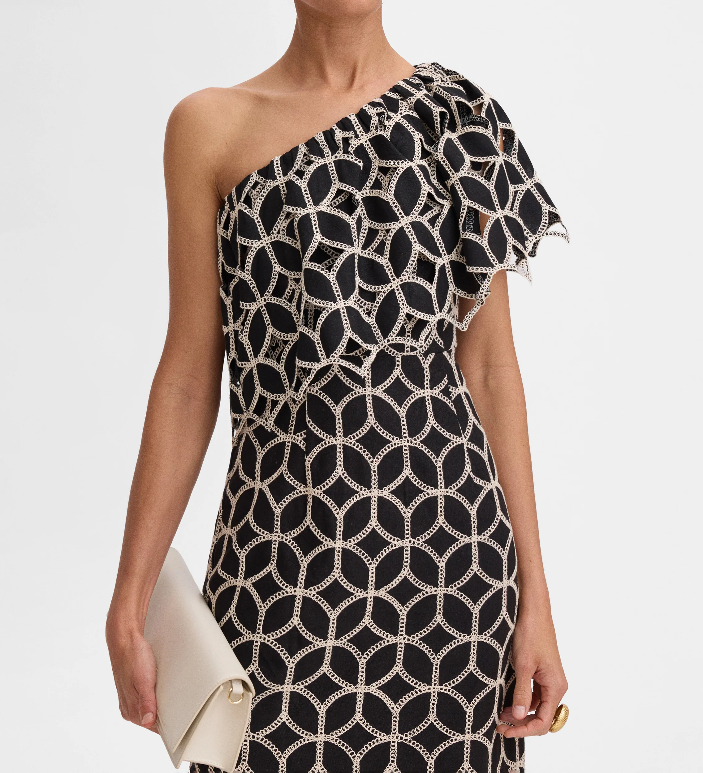 Vestido midi bordado - Image 3