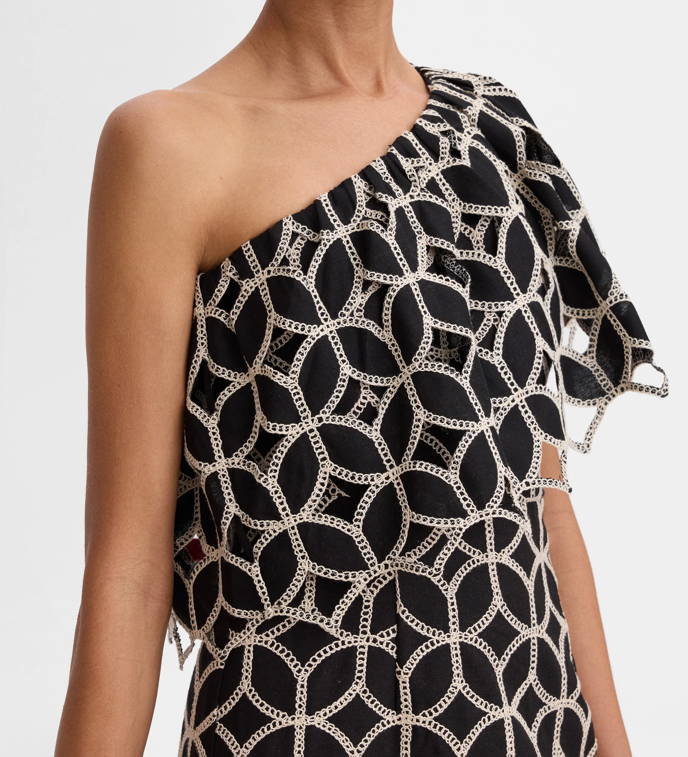 Vestido midi bordado - Image 4