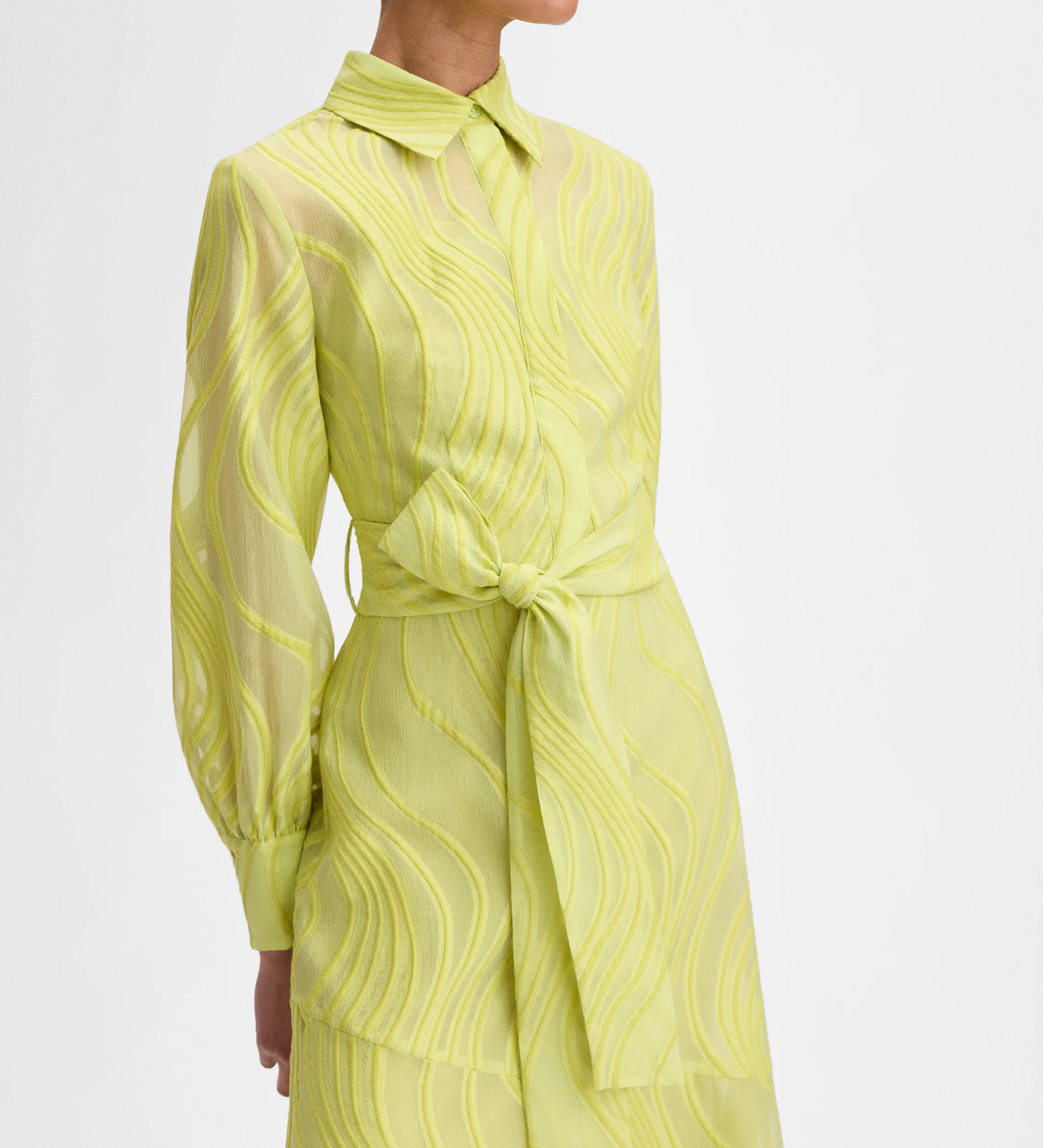 Vestido midi camisero - Image 3