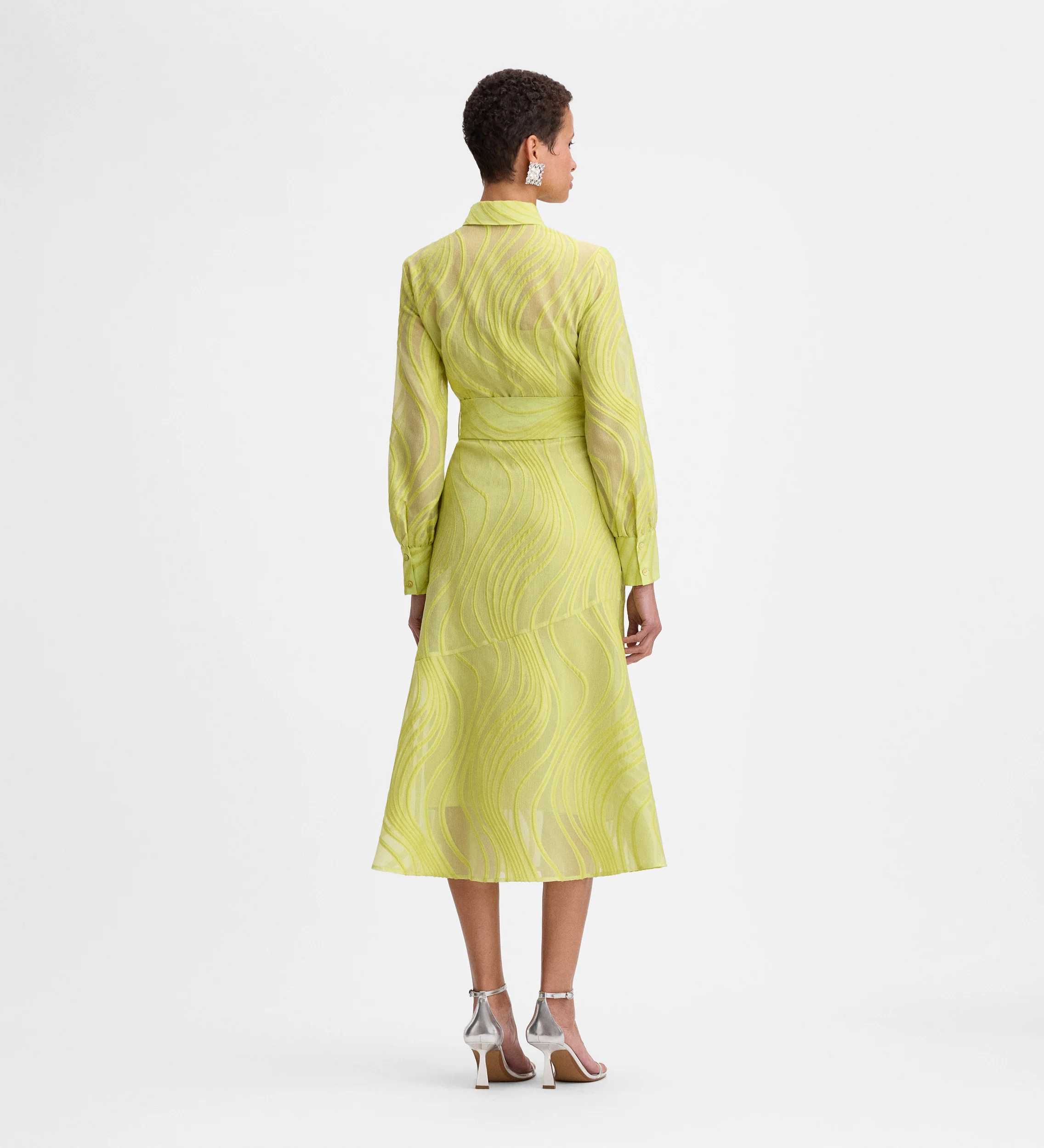 Vestido midi camisero - Image 4