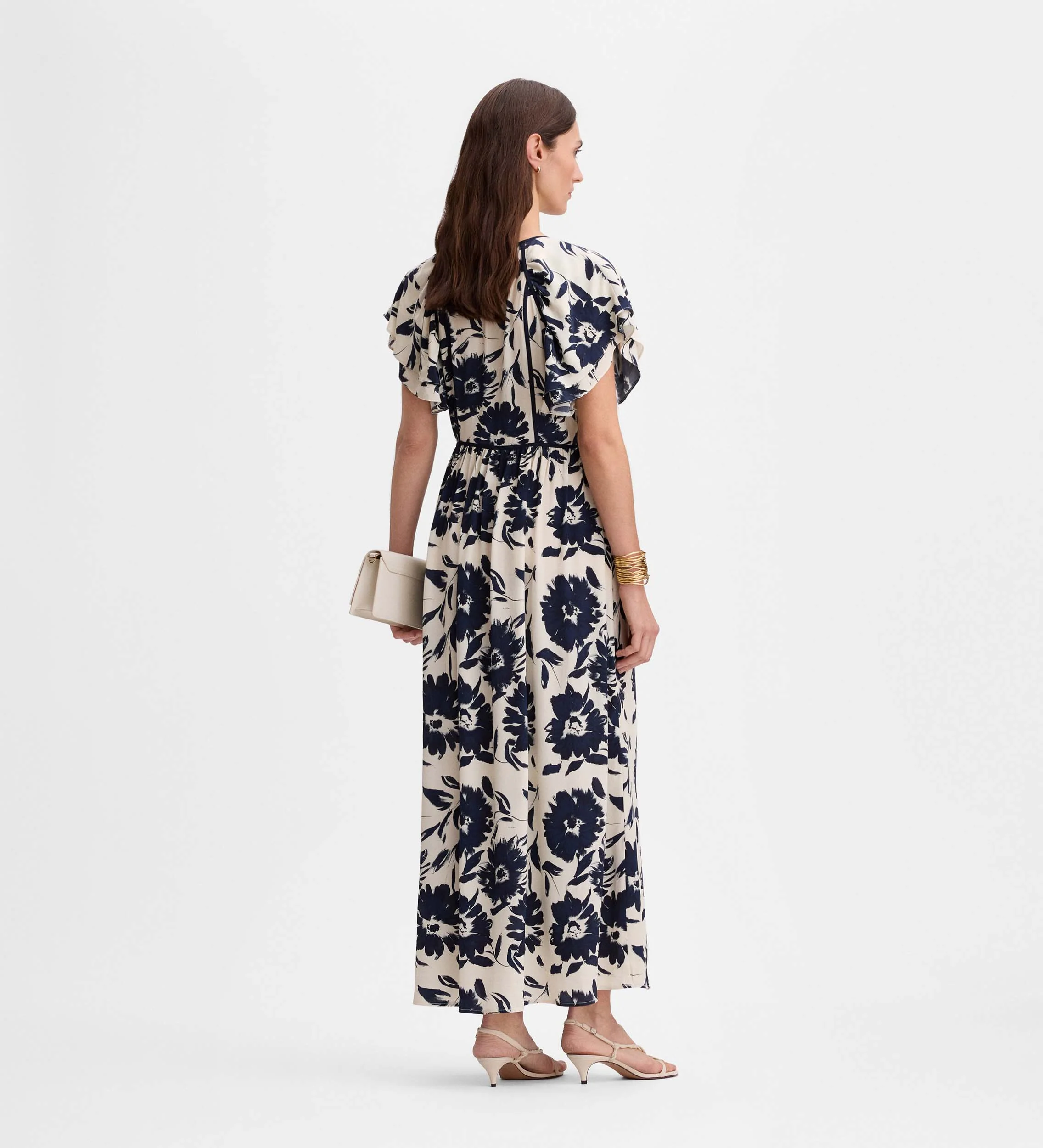Vestido midi estampado - Image 4