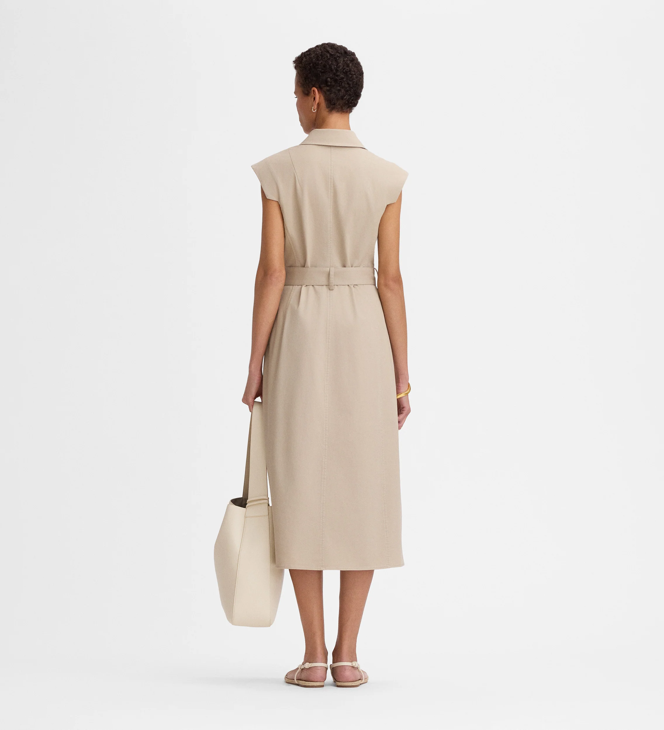 Vestido midi sahariano - Image 5